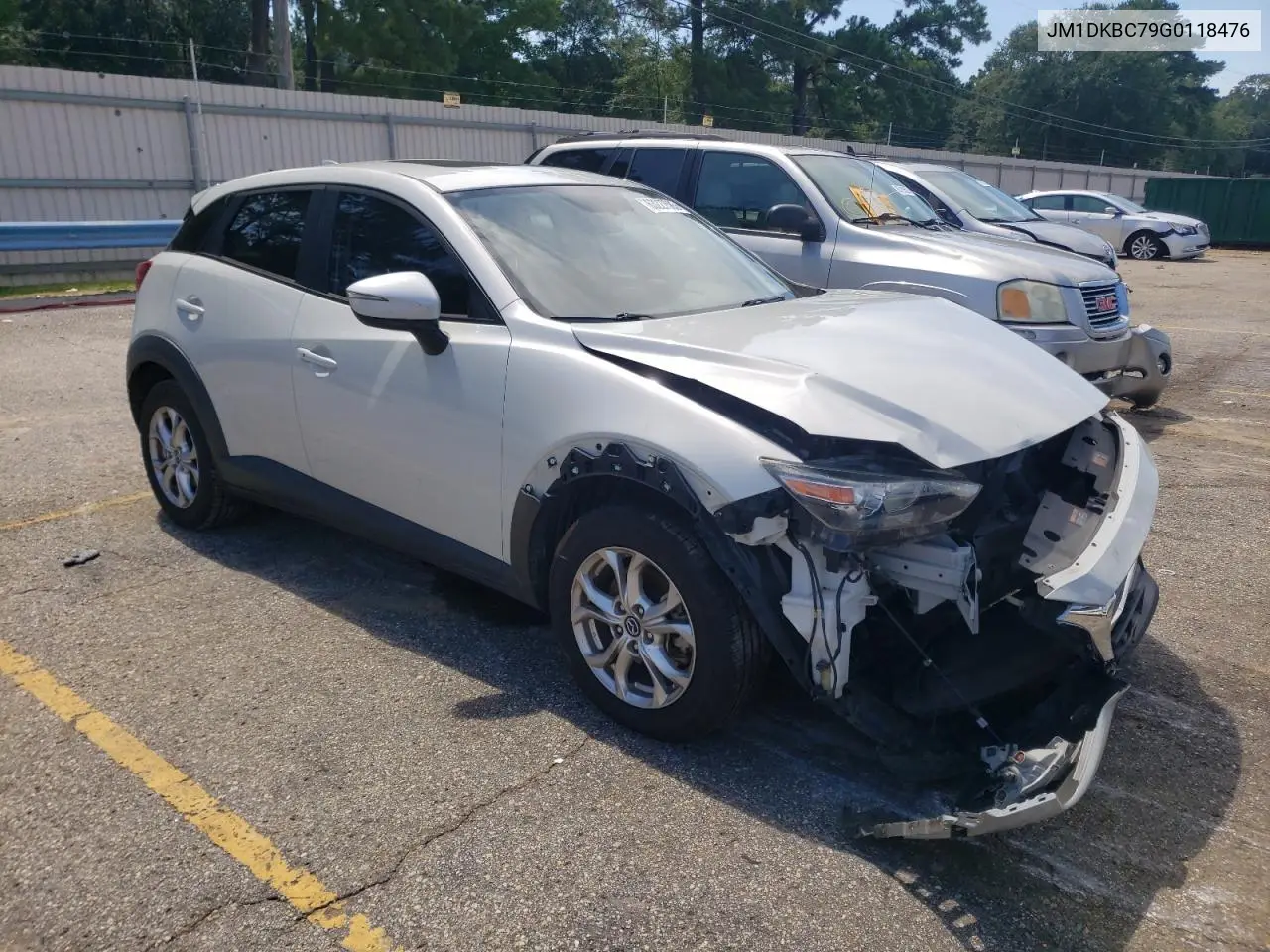2016 Mazda Cx-3 Touring VIN: JM1DKBC79G0118476 Lot: 63227585