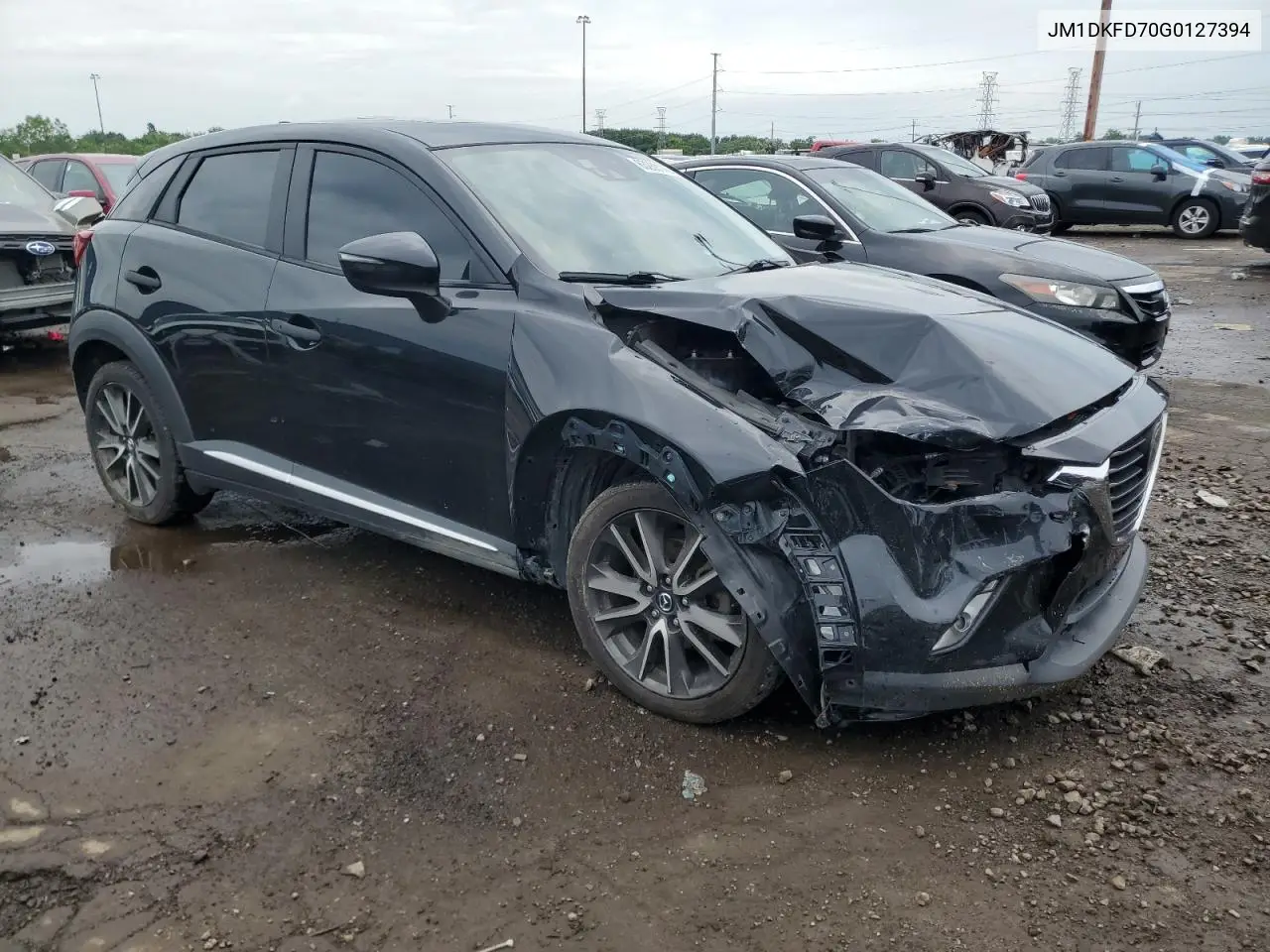 2016 Mazda Cx-3 Grand Touring VIN: JM1DKFD70G0127394 Lot: 63268145