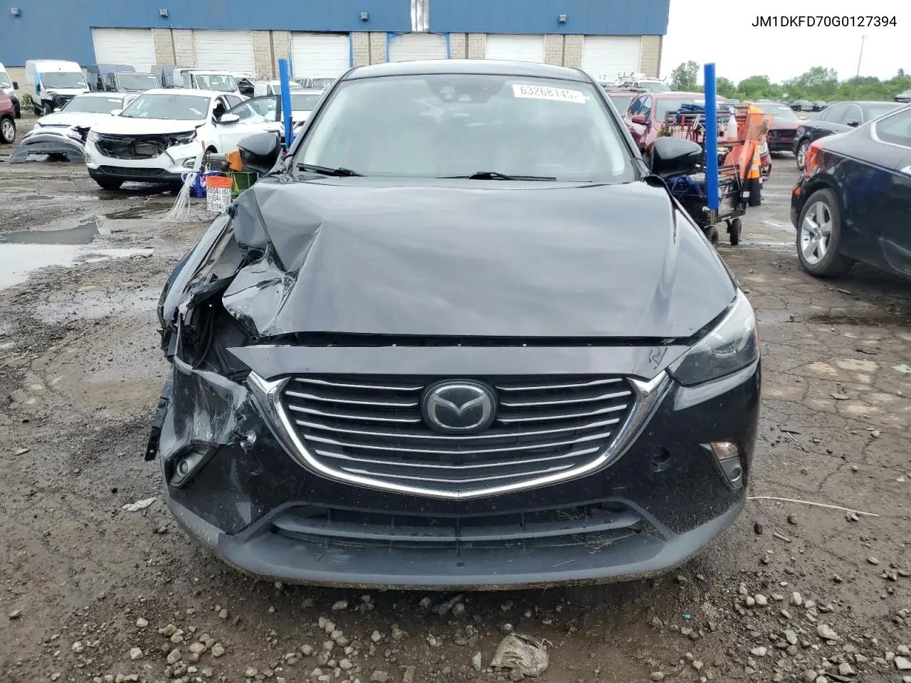 2016 Mazda Cx-3 Grand Touring VIN: JM1DKFD70G0127394 Lot: 63268145