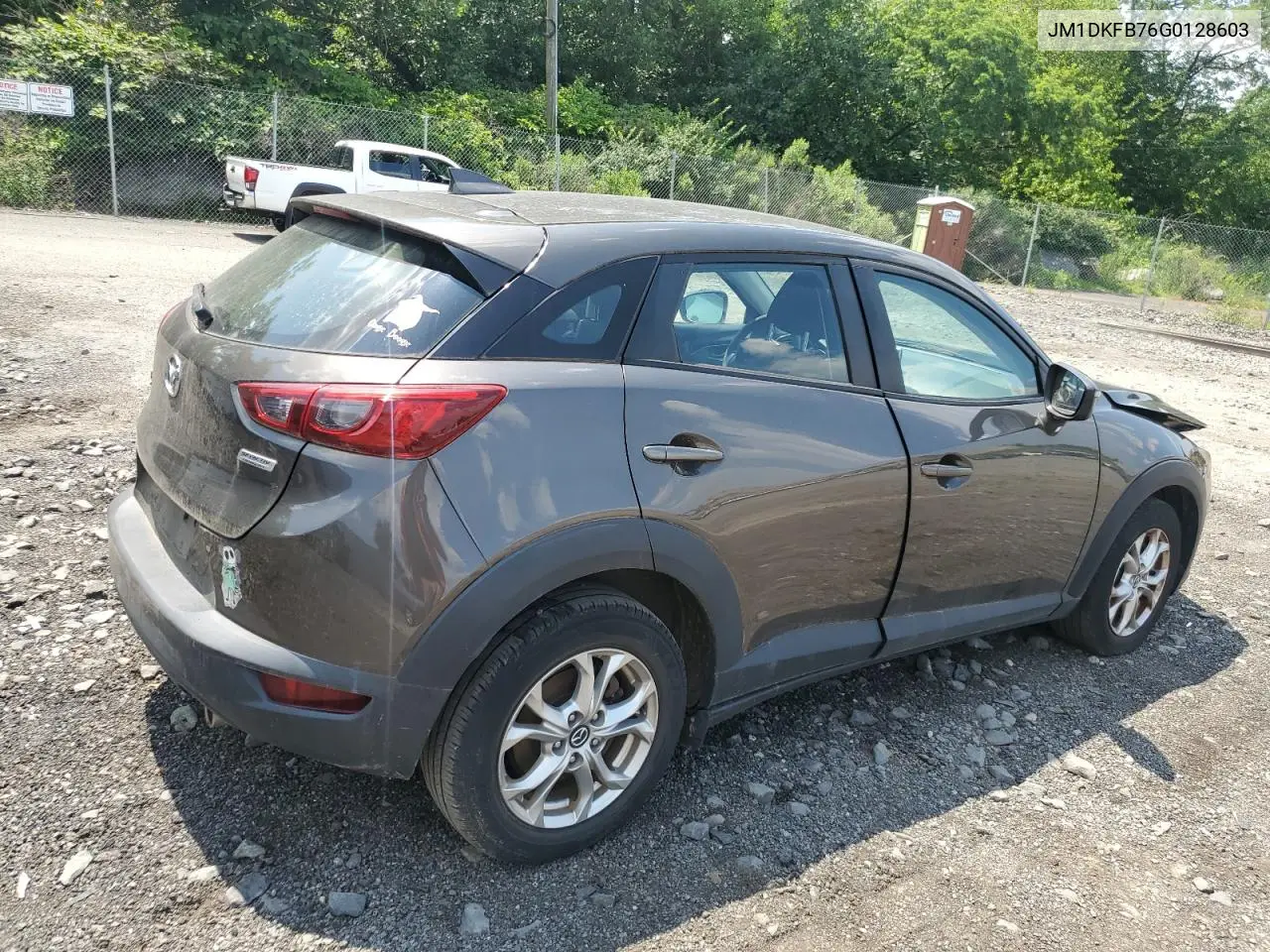 2016 Mazda Cx-3 Sport VIN: JM1DKFB76G0128603 Lot: 63319145