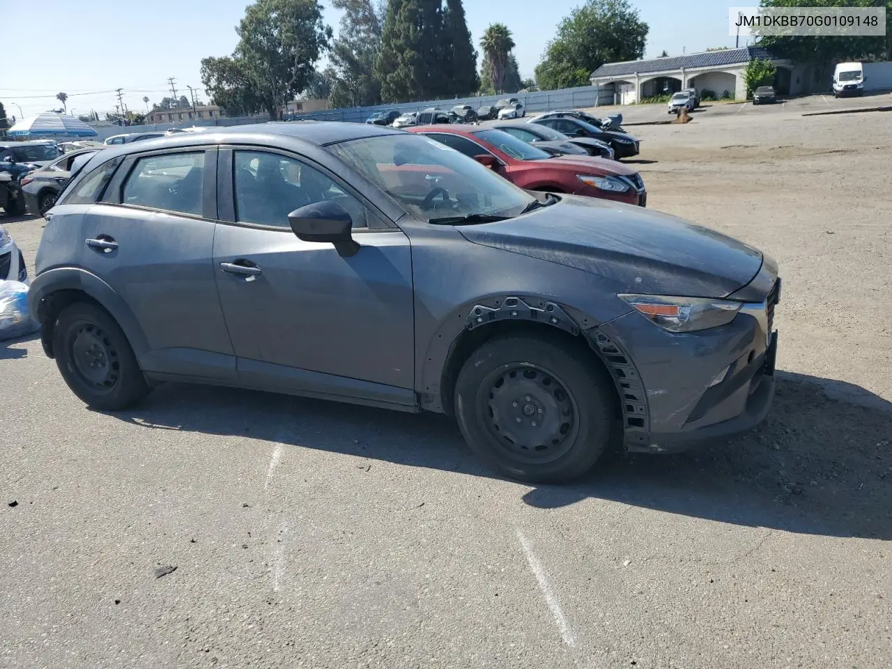 2016 Mazda Cx-3 Sport VIN: JM1DKBB70G0109148 Lot: 63390955