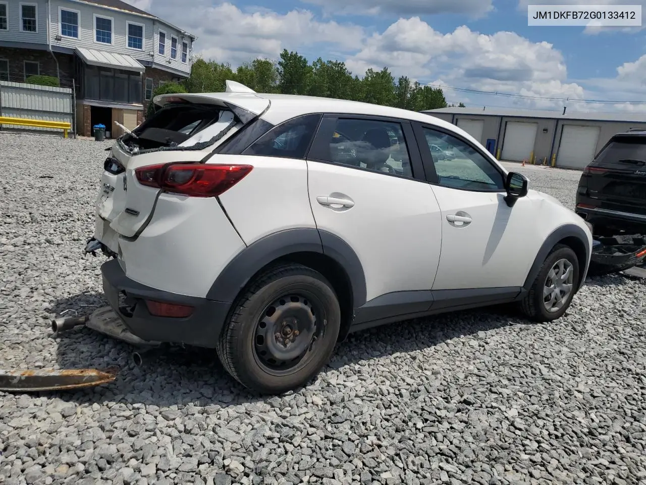 2016 Mazda Cx-3 Sport VIN: JM1DKFB72G0133412 Lot: 63496395