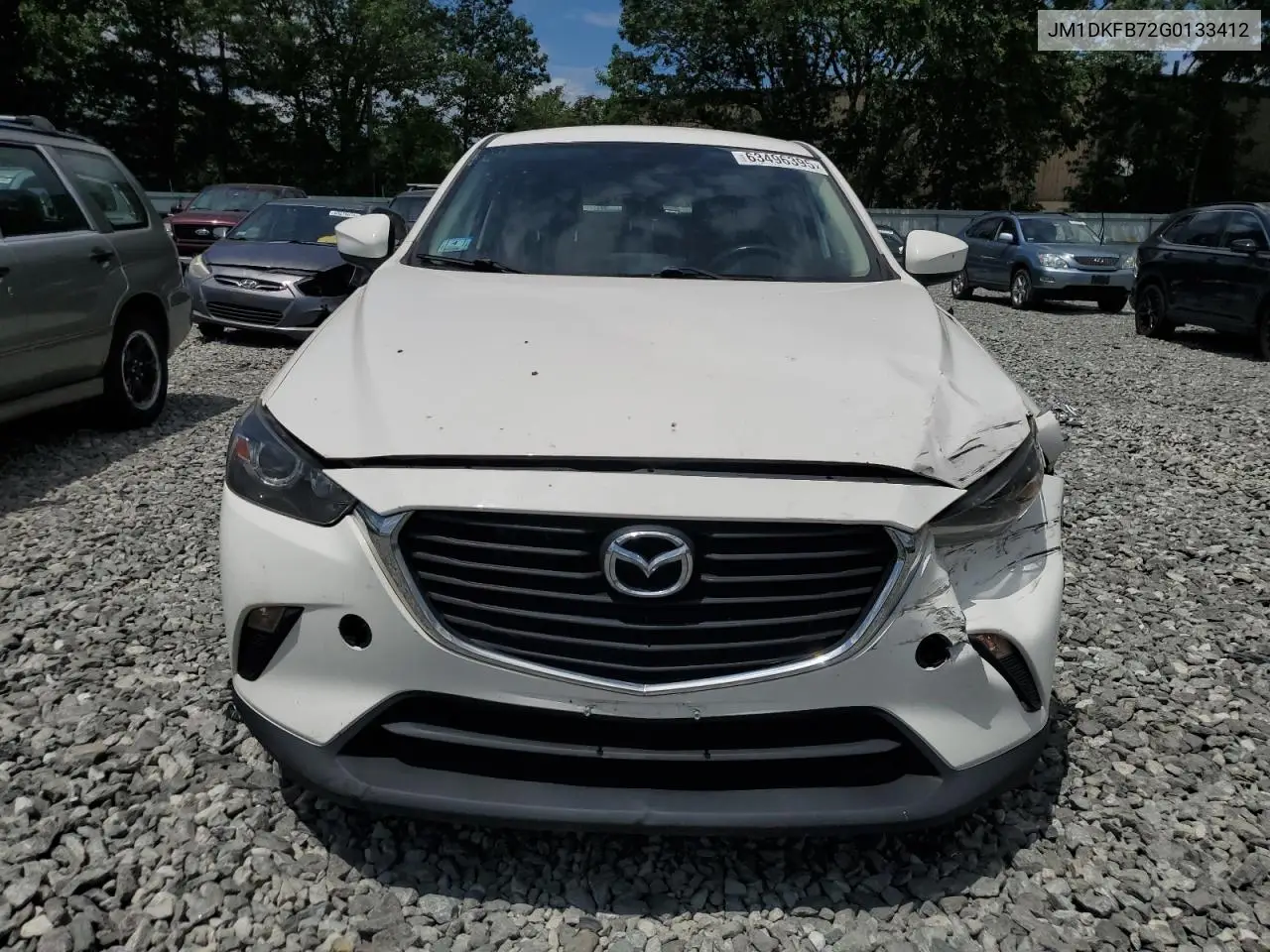 2016 Mazda Cx-3 Sport VIN: JM1DKFB72G0133412 Lot: 63496395