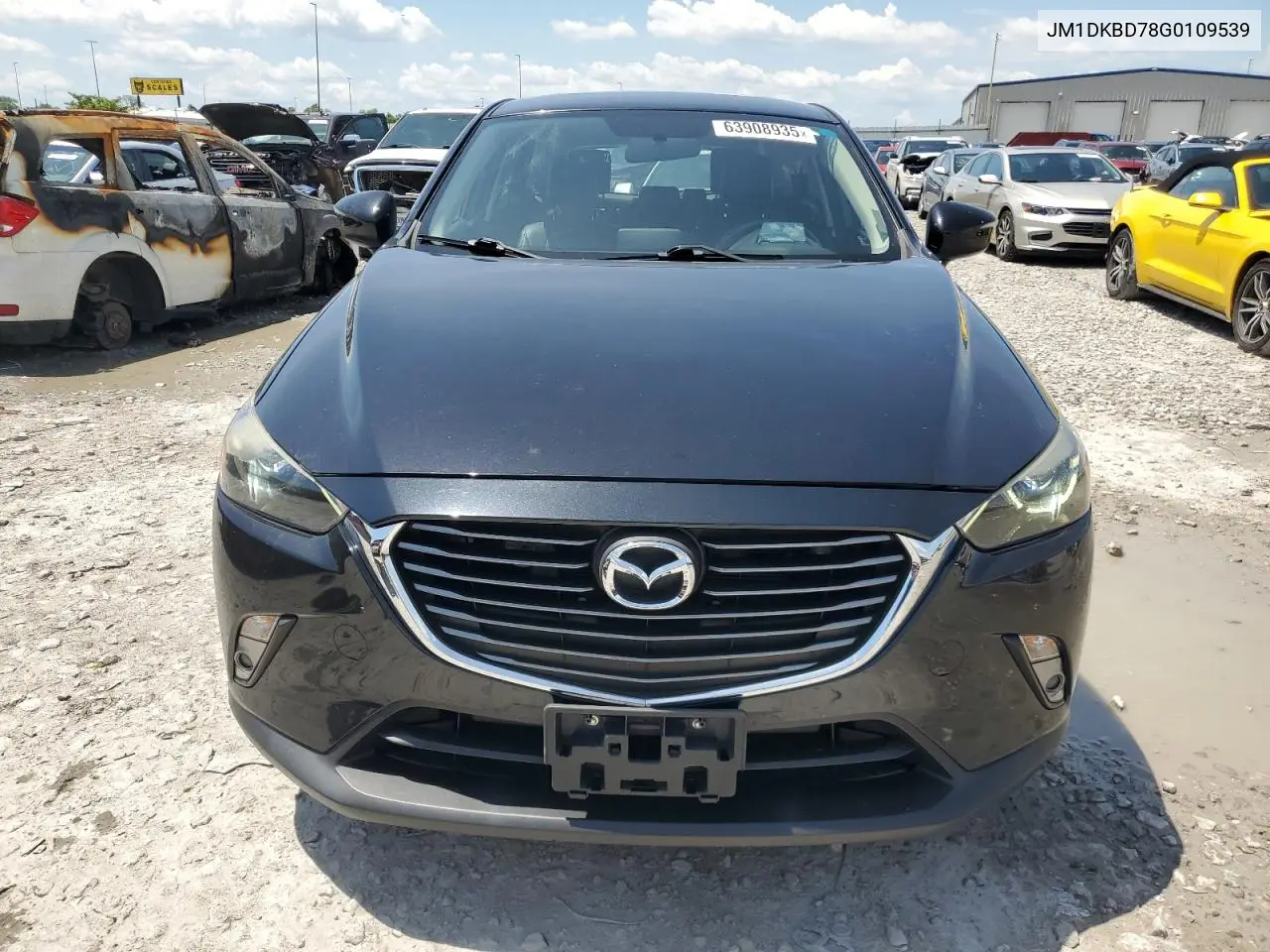 2016 Mazda Cx-3 Grand Touring VIN: JM1DKBD78G0109539 Lot: 63908935