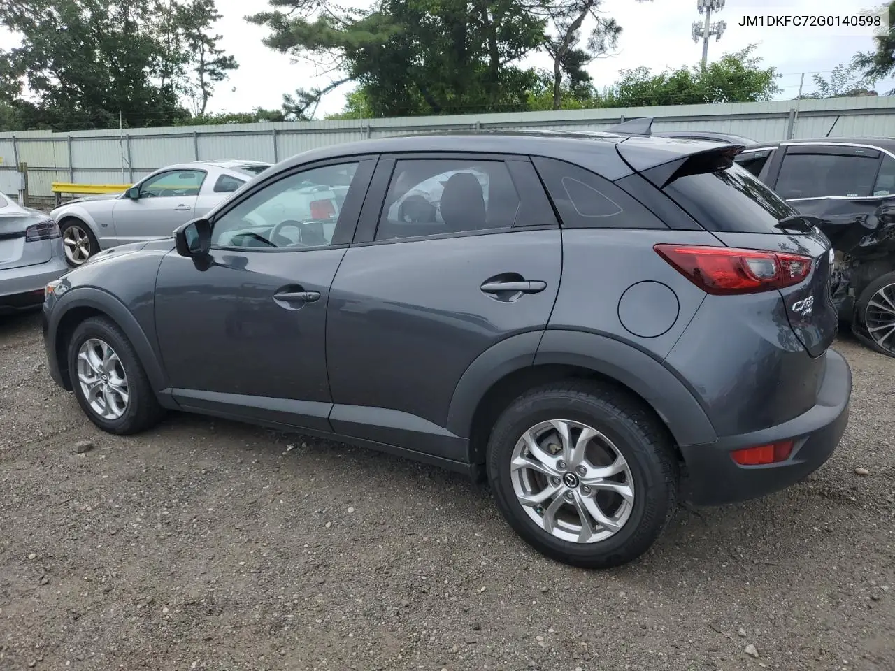 2016 Mazda Cx-3 Touring VIN: JM1DKFC72G0140598 Lot: 64112325