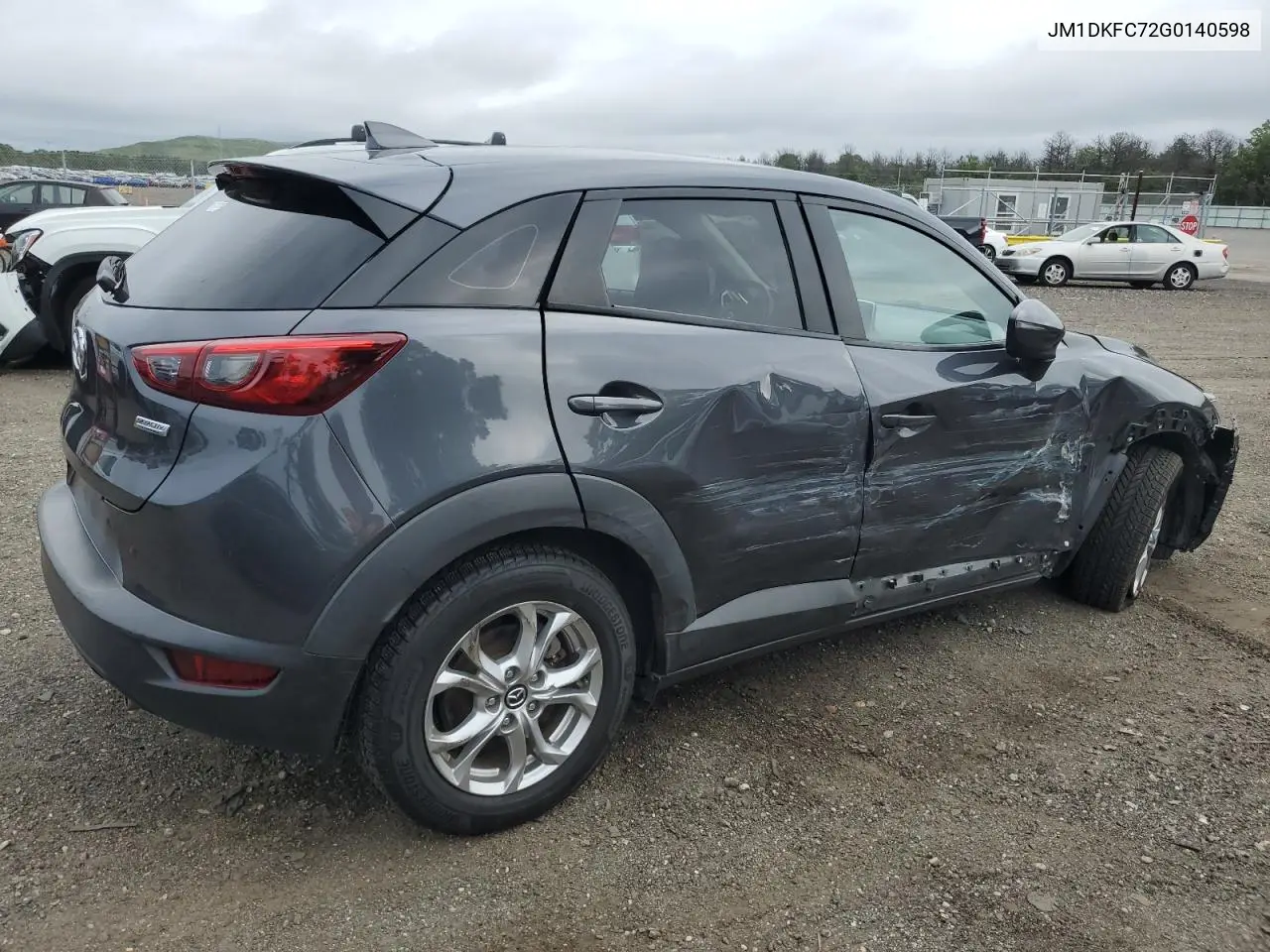 2016 Mazda Cx-3 Touring VIN: JM1DKFC72G0140598 Lot: 64112325