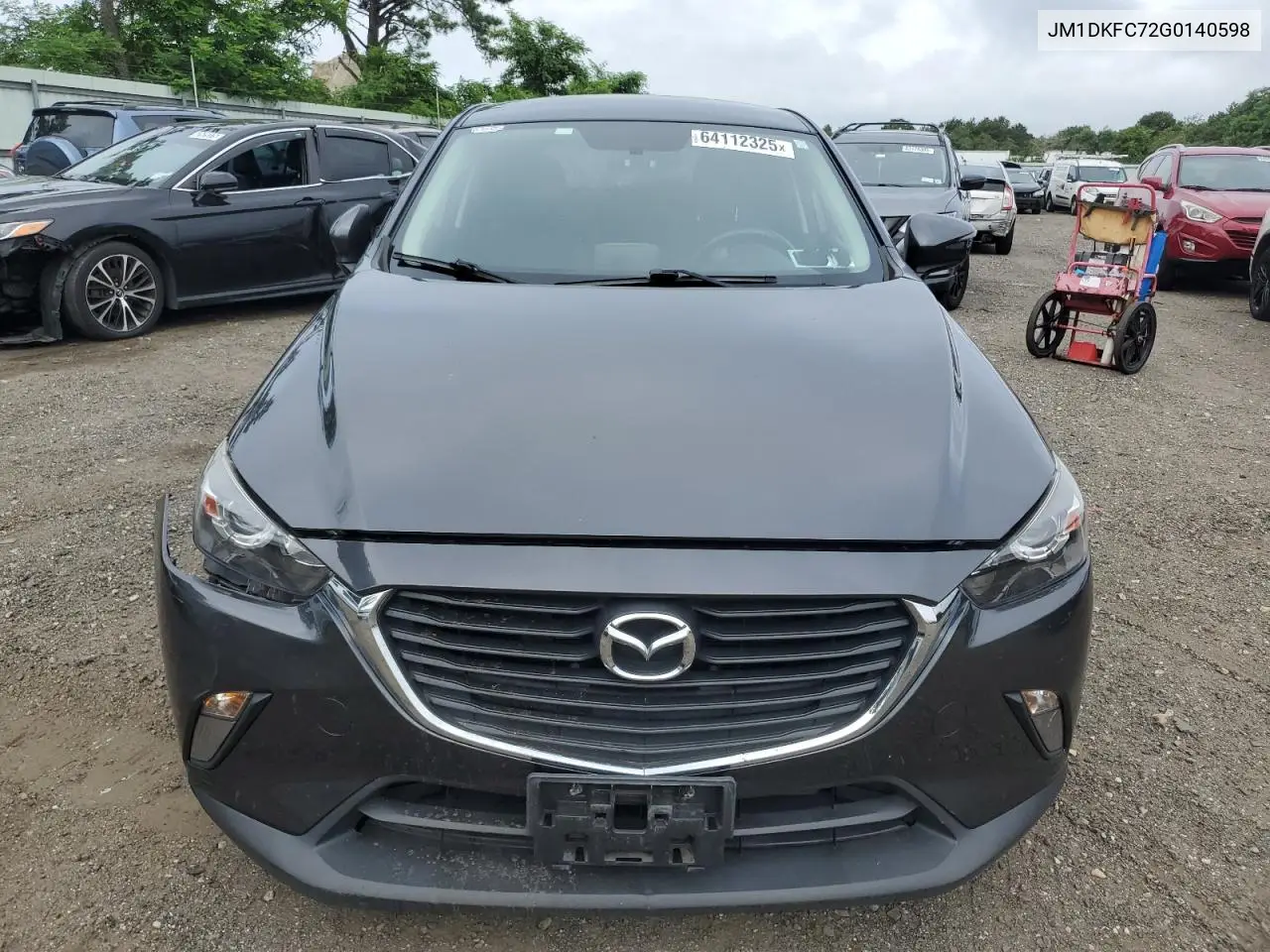 2016 Mazda Cx-3 Touring VIN: JM1DKFC72G0140598 Lot: 64112325