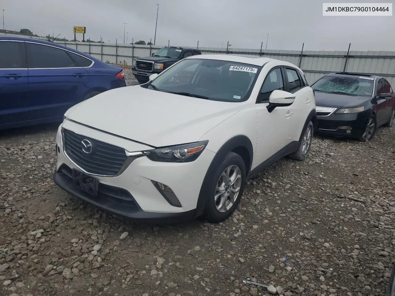 2016 Mazda Cx-3 Touring VIN: JM1DKBC79G0104464 Lot: 64247175