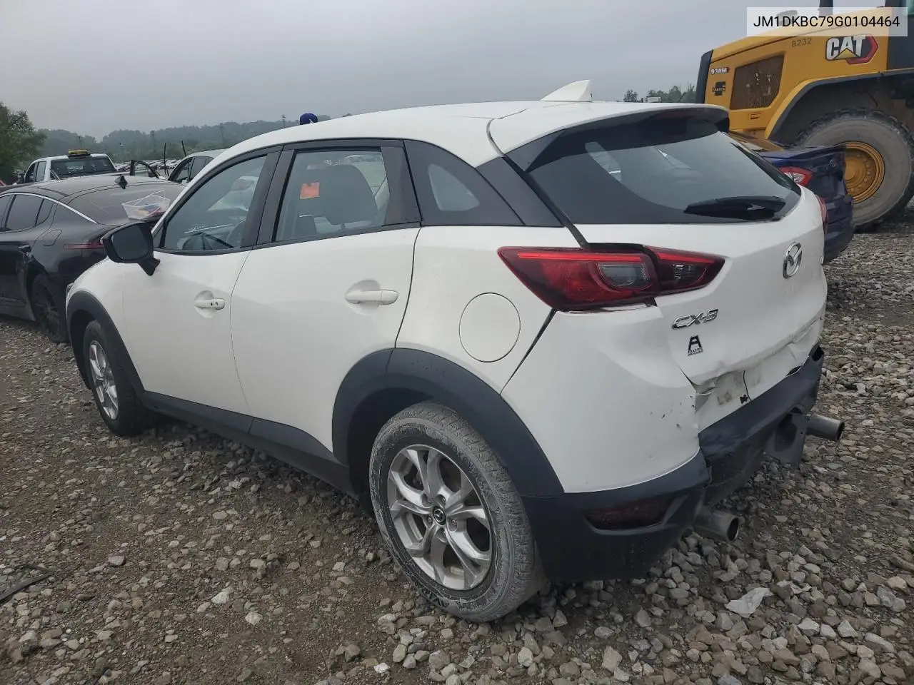 2016 Mazda Cx-3 Touring VIN: JM1DKBC79G0104464 Lot: 64247175