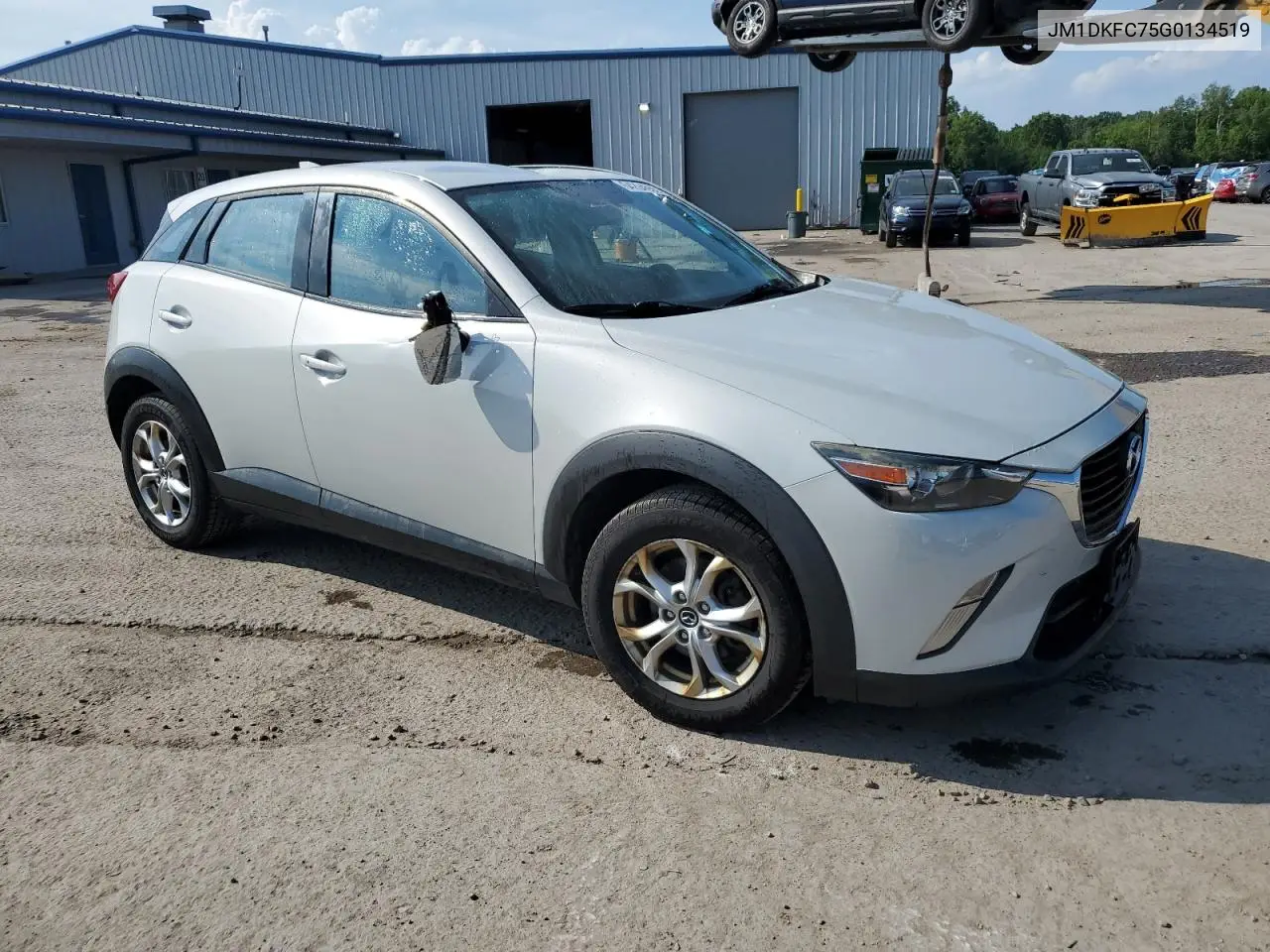 2016 Mazda Cx-3 Touring VIN: JM1DKFC75G0134519 Lot: 64294565
