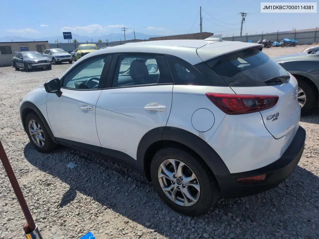 2016 Mazda Cx-3 Touring VIN: JM1DKBC70G0114381 Lot: 64405425