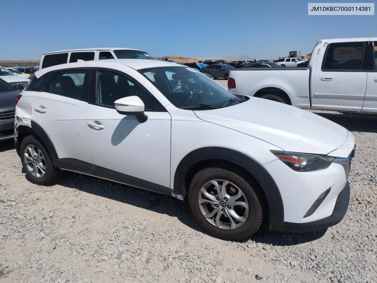 2016 Mazda Cx-3 Touring VIN: JM1DKBC70G0114381 Lot: 64405425