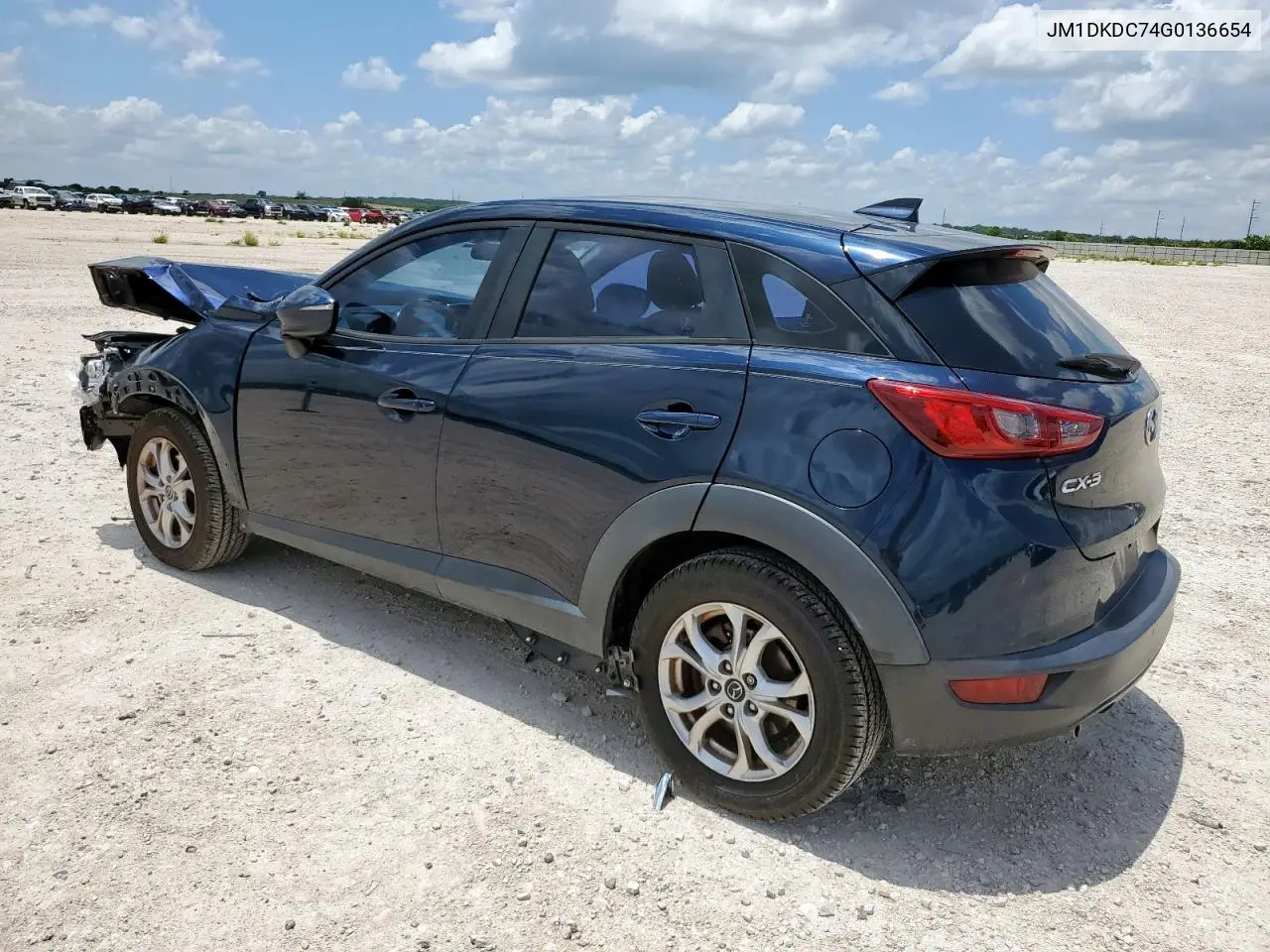 2016 Mazda Cx-3 Touring VIN: JM1DKDC74G0136654 Lot: 64642455