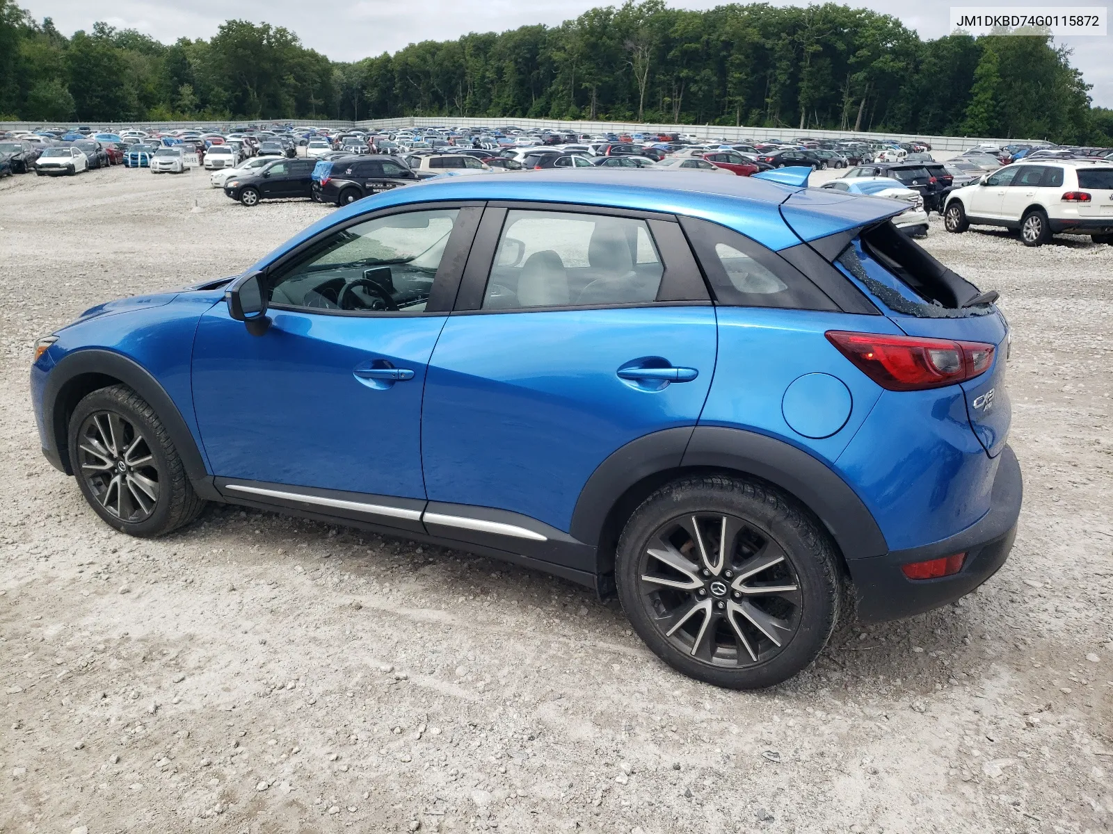 2016 Mazda Cx-3 Grand Touring VIN: JM1DKBD74G0115872 Lot: 66345694