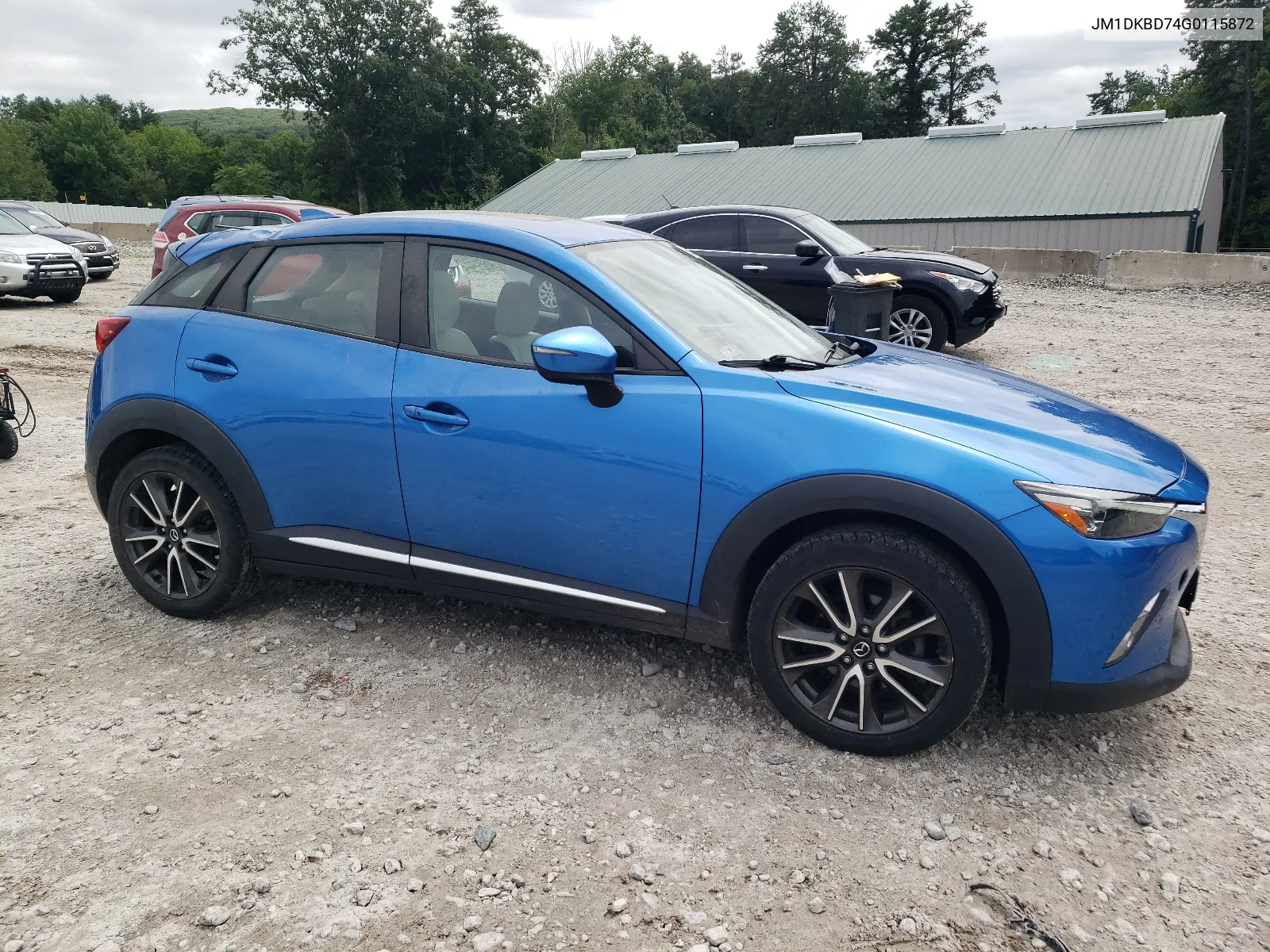 2016 Mazda Cx-3 Grand Touring VIN: JM1DKBD74G0115872 Lot: 66345694