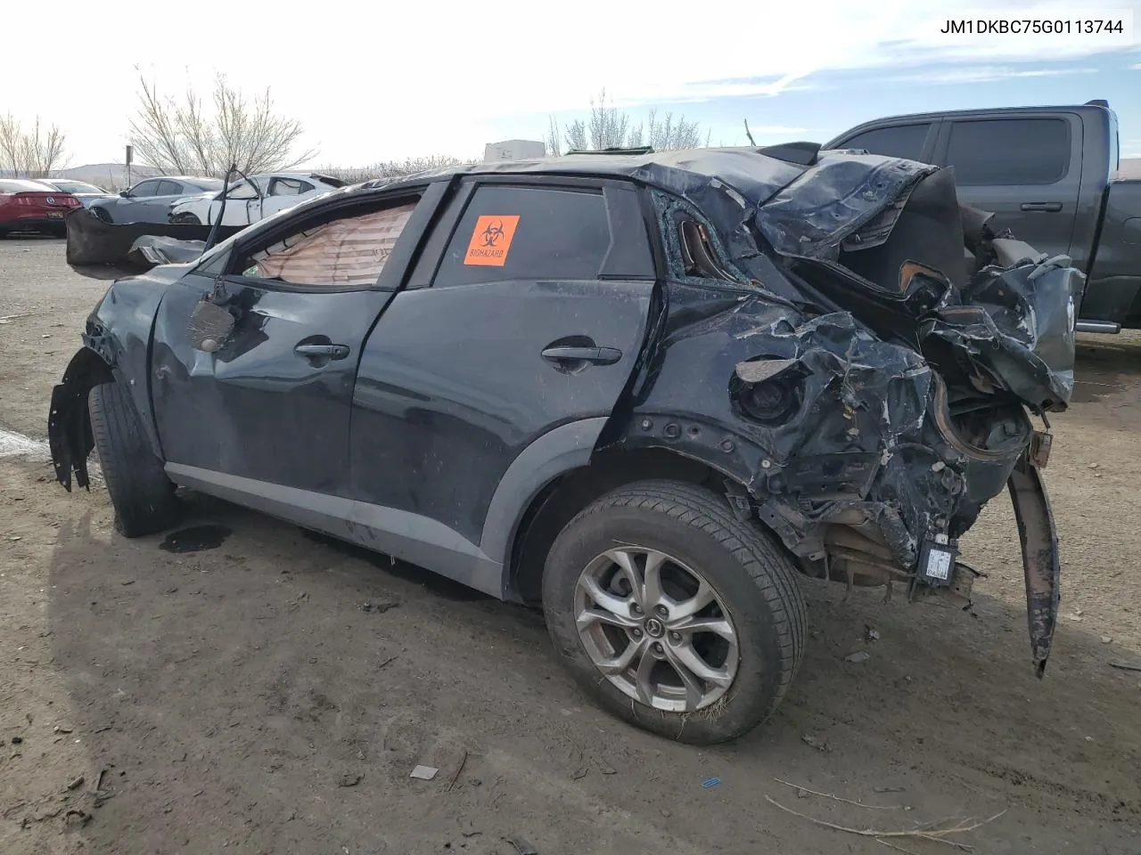 2016 Mazda Cx-3 Touring VIN: JM1DKBC75G0113744 Lot: 87416294