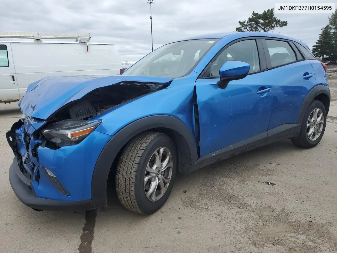 2017 Mazda Cx-3 Sport VIN: JM1DKFB77H0154595 Lot: 51226265