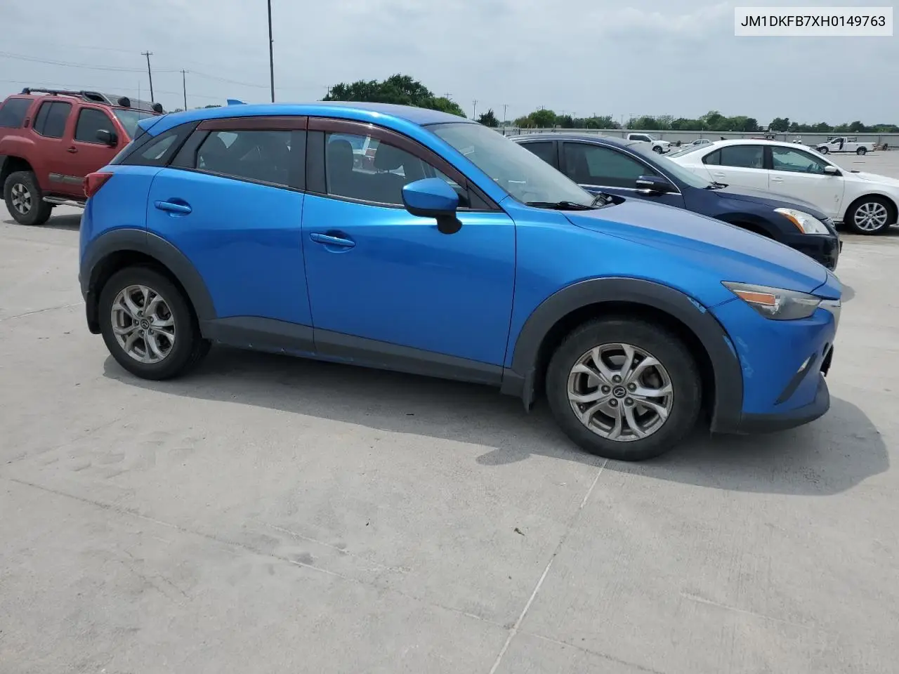 2017 Mazda Cx-3 Sport VIN: JM1DKFB7XH0149763 Lot: 52247005