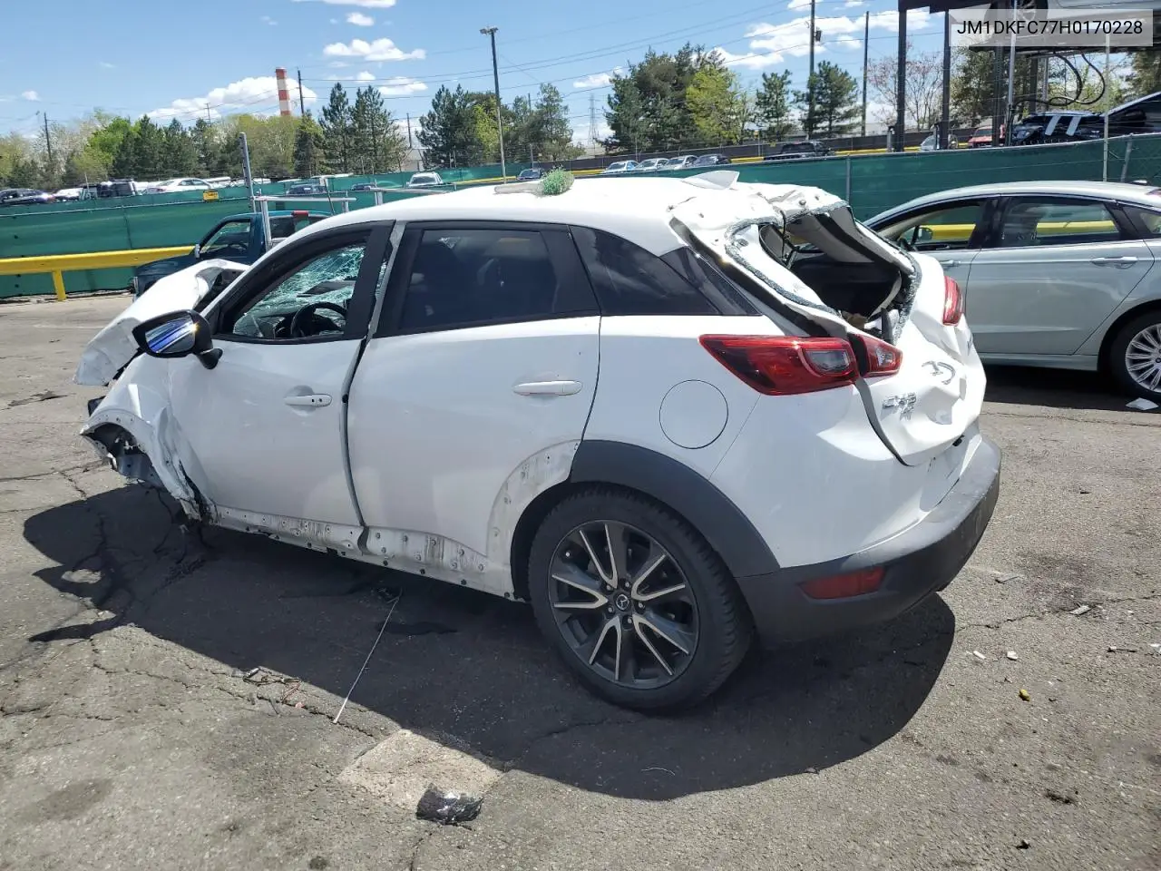 2017 Mazda Cx-3 Touring VIN: JM1DKFC77H0170228 Lot: 54703075