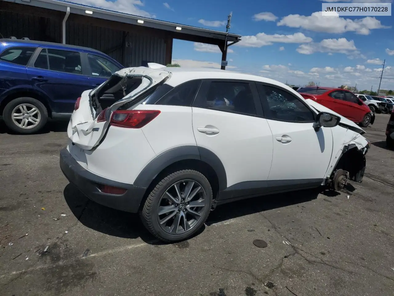 2017 Mazda Cx-3 Touring VIN: JM1DKFC77H0170228 Lot: 54703075