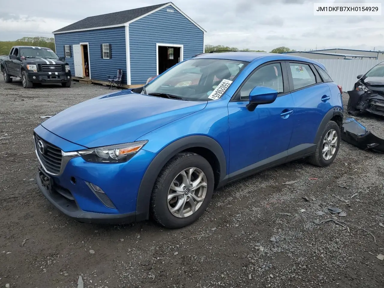2017 Mazda Cx-3 Sport VIN: JM1DKFB7XH0154929 Lot: 55029845