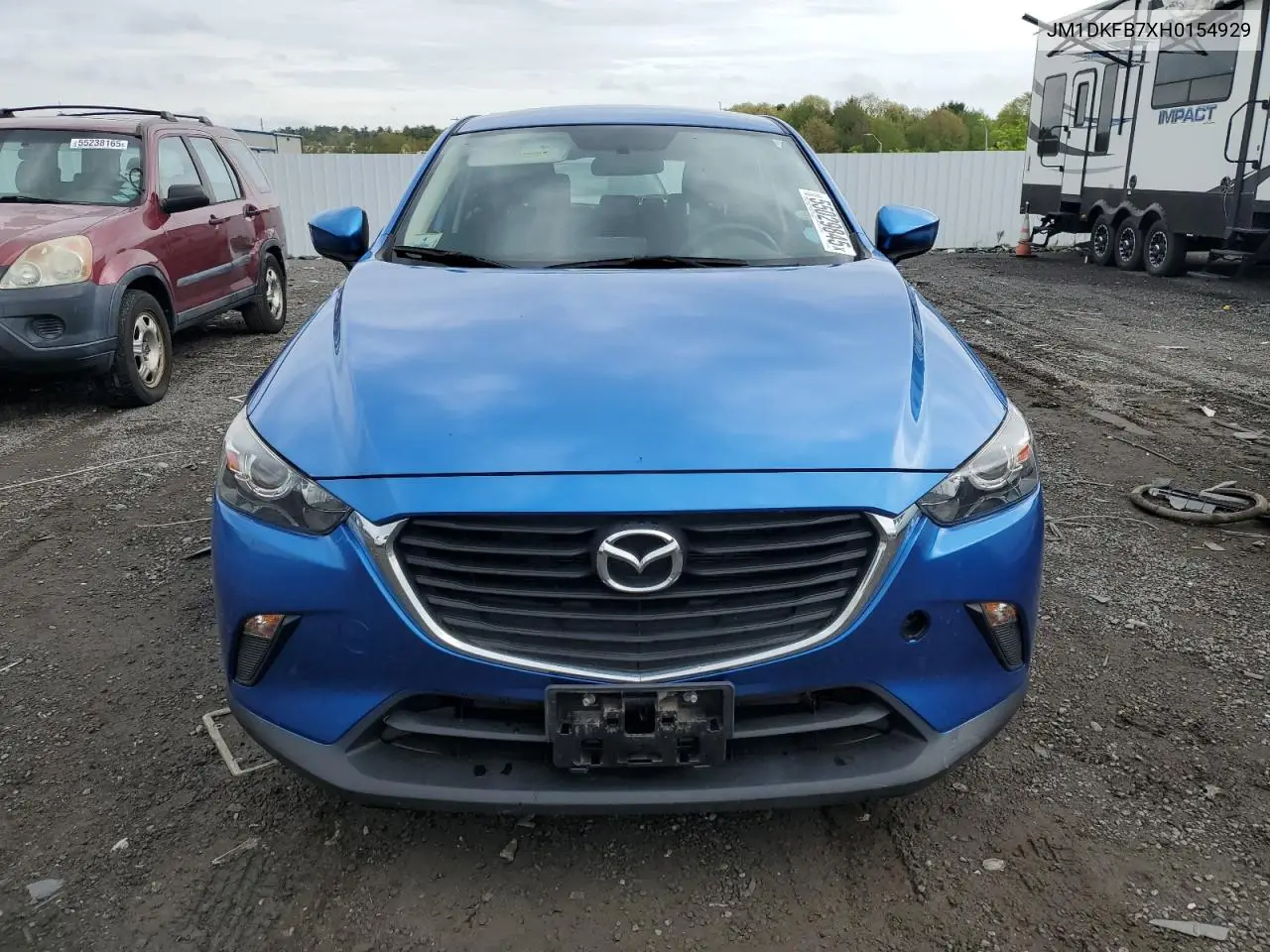 2017 Mazda Cx-3 Sport VIN: JM1DKFB7XH0154929 Lot: 55029845