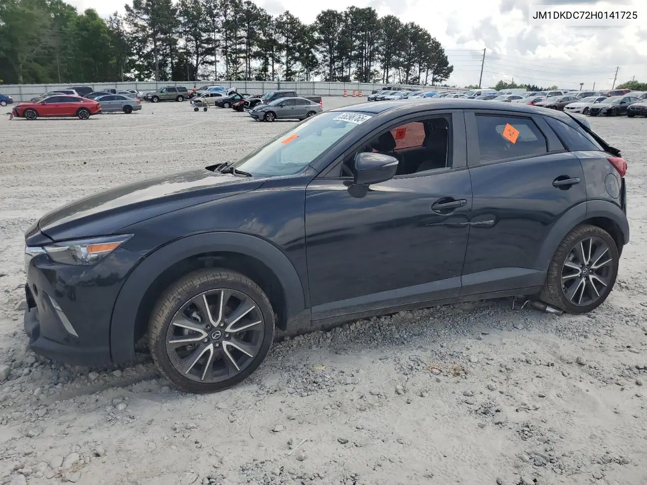 2017 Mazda Cx-3 Touring VIN: JM1DKDC72H0141725 Lot: 55298765