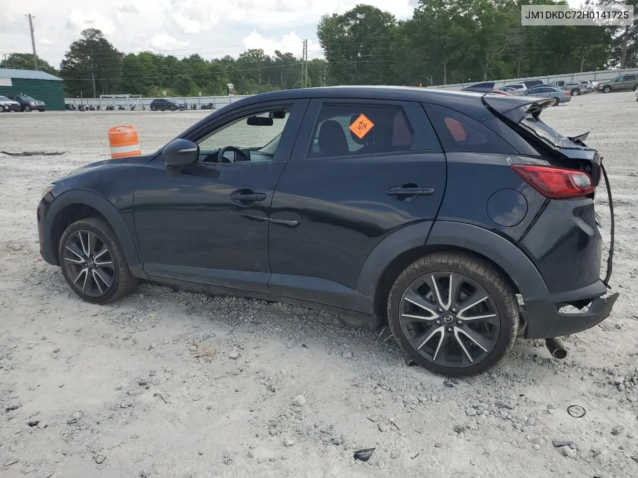 2017 Mazda Cx-3 Touring VIN: JM1DKDC72H0141725 Lot: 55298765