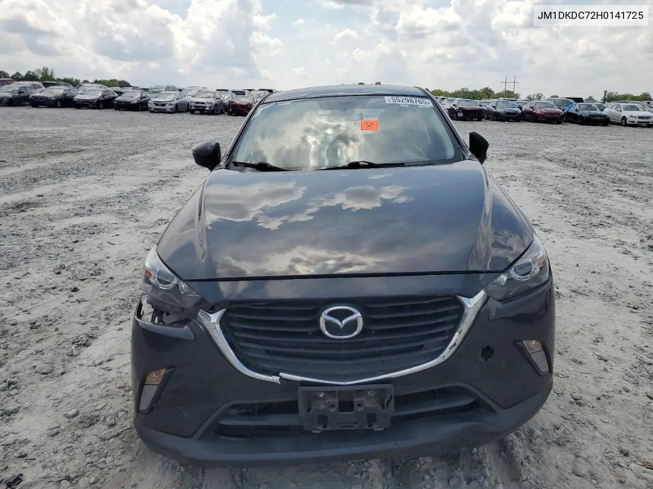 2017 Mazda Cx-3 Touring VIN: JM1DKDC72H0141725 Lot: 55298765
