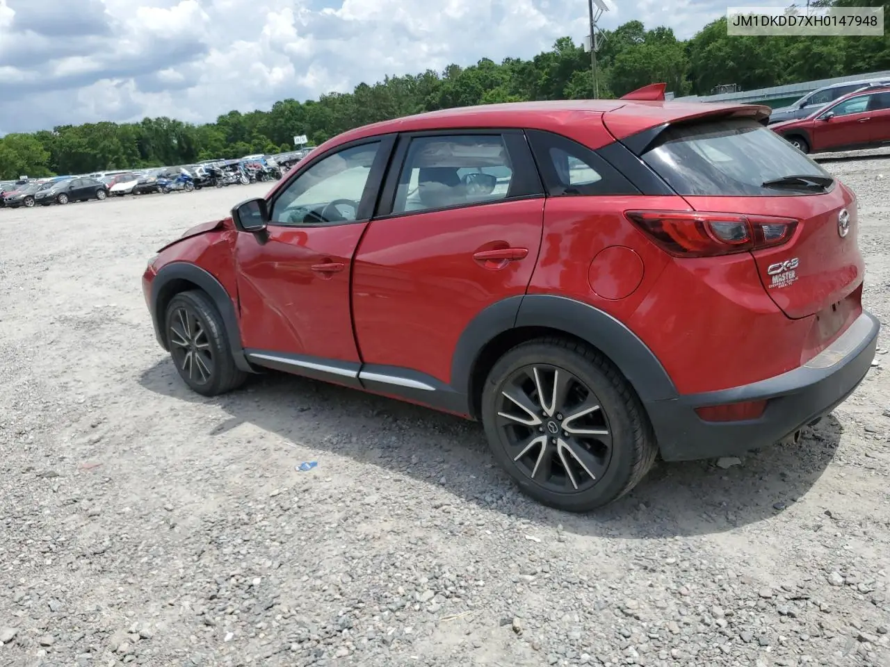 2017 Mazda Cx-3 Grand Touring VIN: JM1DKDD7XH0147948 Lot: 55431435