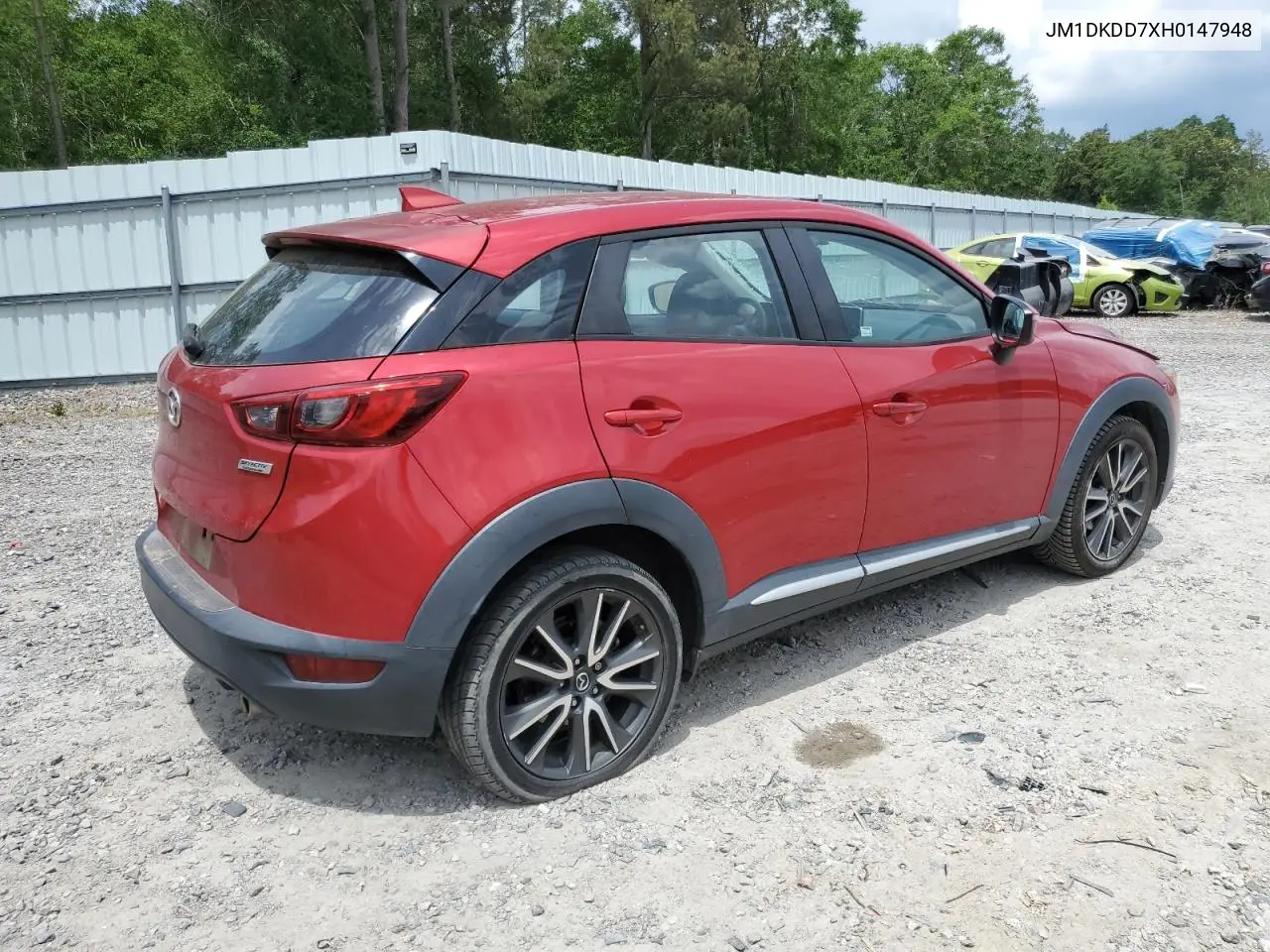 2017 Mazda Cx-3 Grand Touring VIN: JM1DKDD7XH0147948 Lot: 55431435