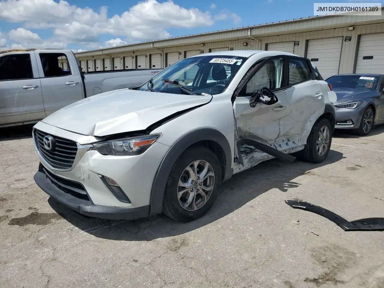 2017 Mazda Cx-3 Sport VIN: JM1DKDB70H0161389 Lot: 55725455