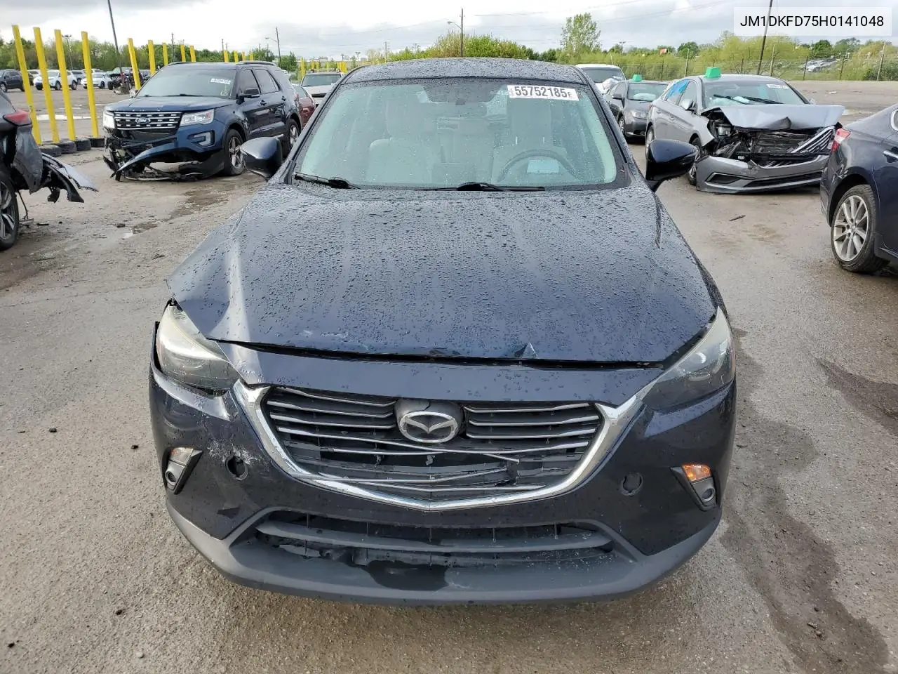 2017 Mazda Cx-3 Grand Touring VIN: JM1DKFD75H0141048 Lot: 55752185