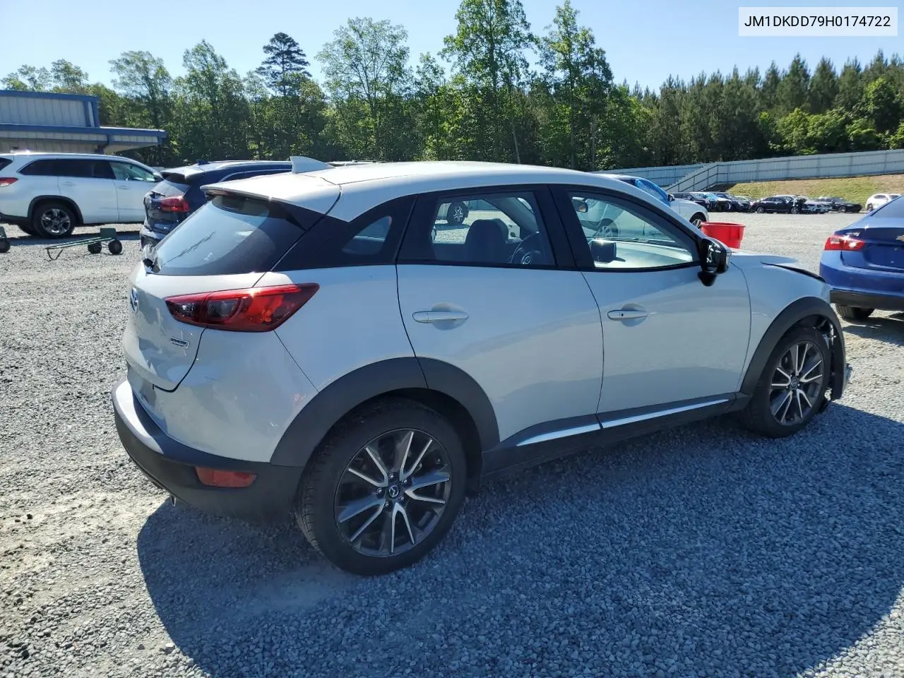2017 Mazda Cx-3 Grand Touring VIN: JM1DKDD79H0174722 Lot: 55972915