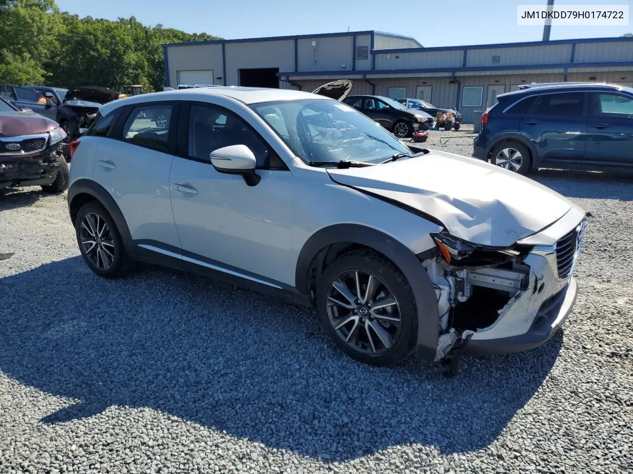 2017 Mazda Cx-3 Grand Touring VIN: JM1DKDD79H0174722 Lot: 55972915