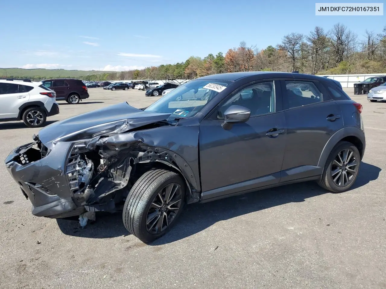 2017 Mazda Cx-3 Touring VIN: JM1DKFC72H0167351 Lot: 56230945
