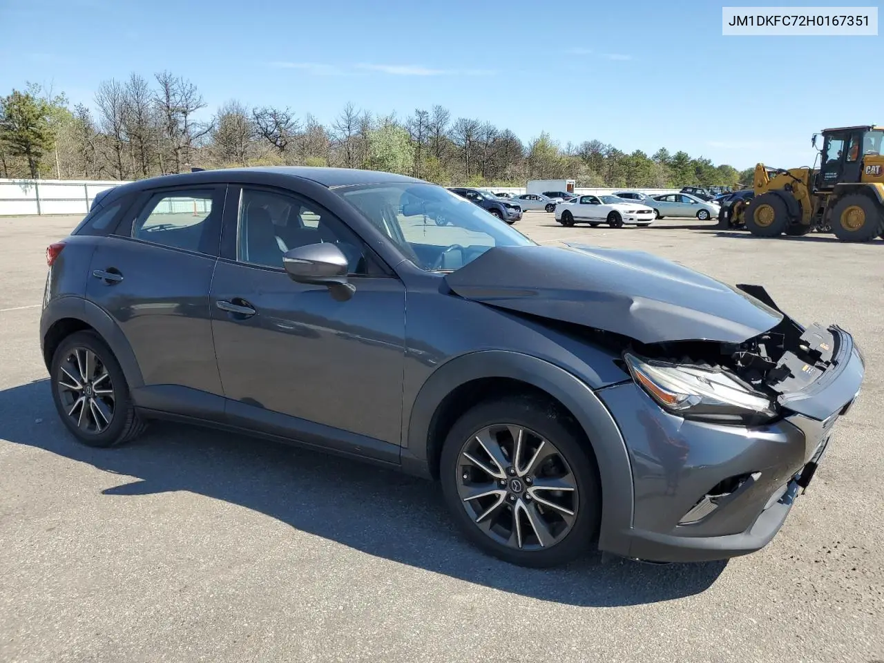 2017 Mazda Cx-3 Touring VIN: JM1DKFC72H0167351 Lot: 56230945