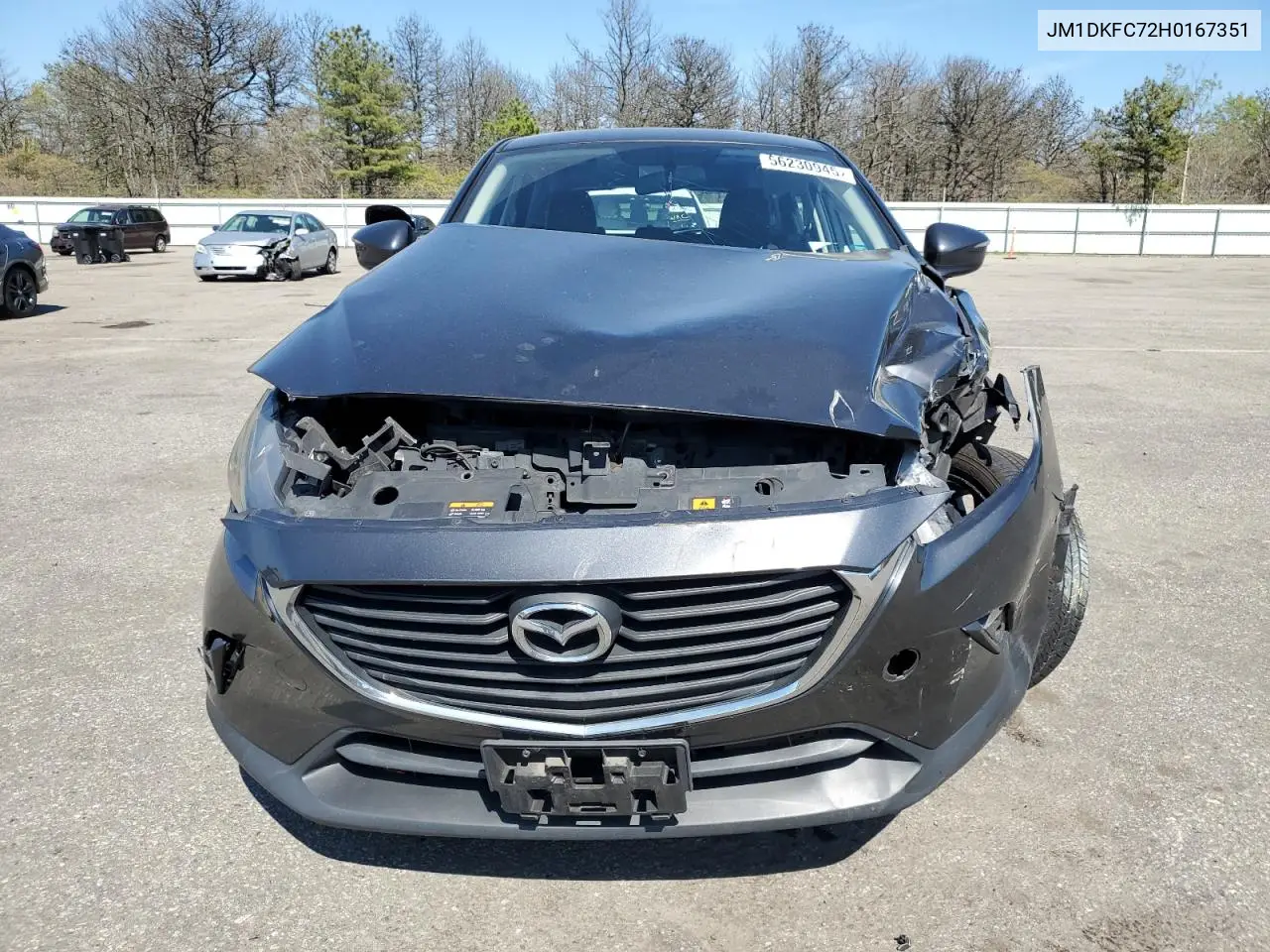 2017 Mazda Cx-3 Touring VIN: JM1DKFC72H0167351 Lot: 56230945