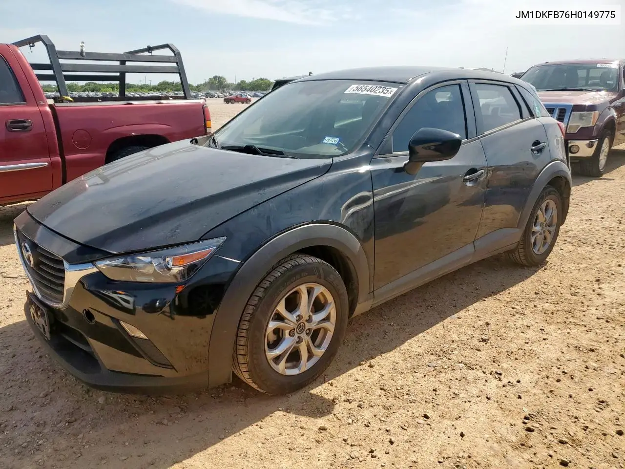 2017 Mazda Cx-3 Sport VIN: JM1DKFB76H0149775 Lot: 56540235