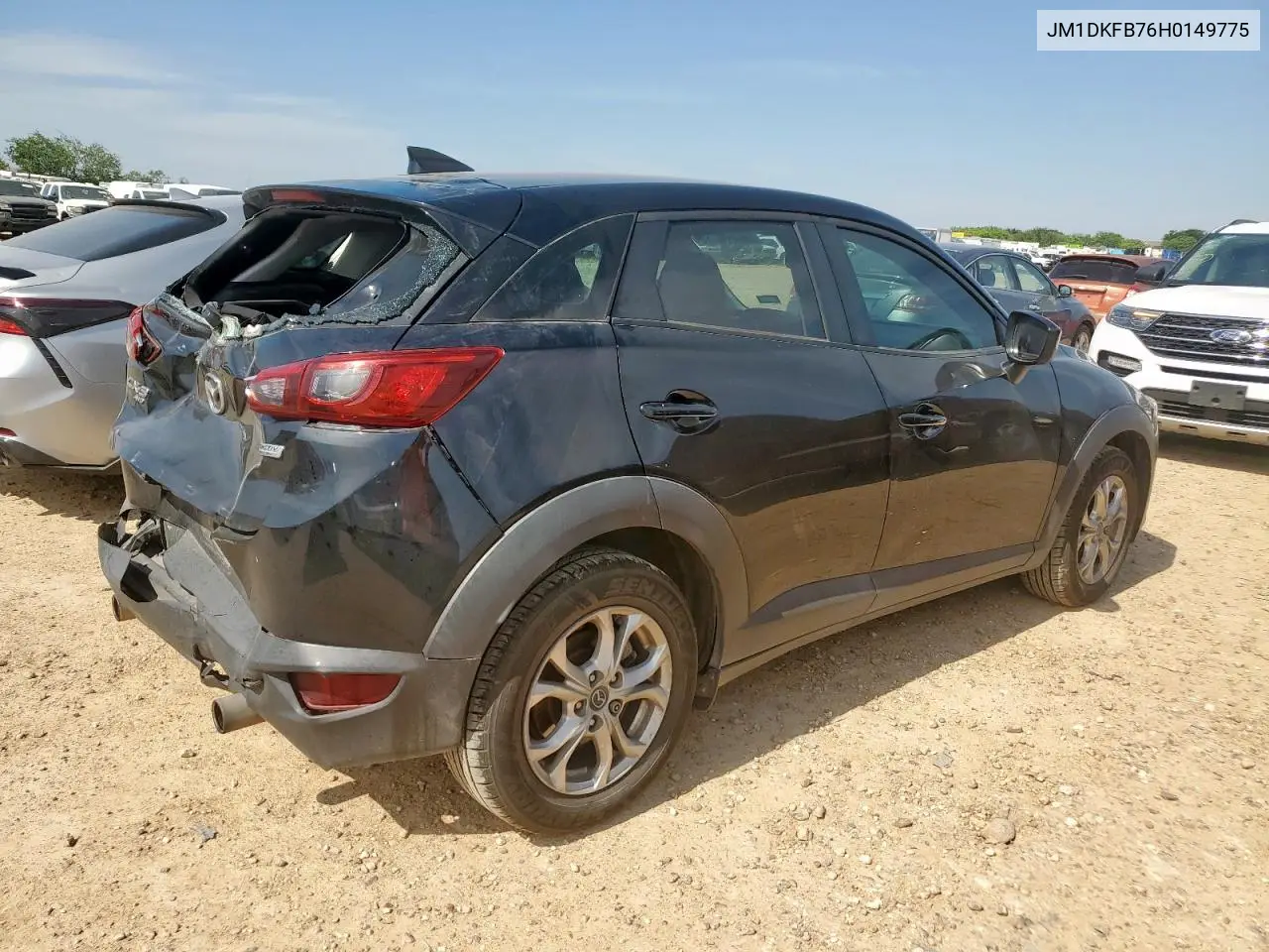 2017 Mazda Cx-3 Sport VIN: JM1DKFB76H0149775 Lot: 56540235