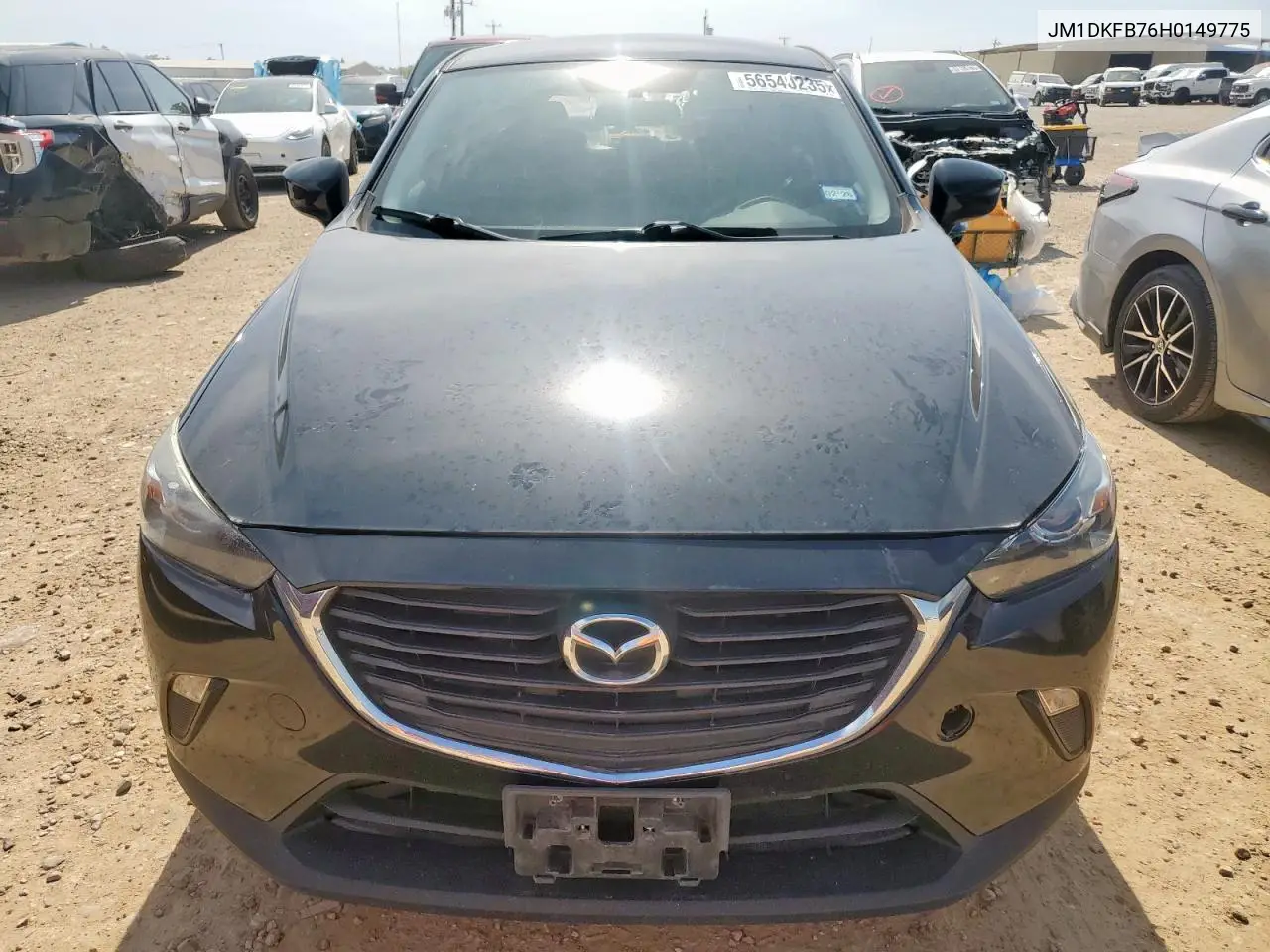 2017 Mazda Cx-3 Sport VIN: JM1DKFB76H0149775 Lot: 56540235