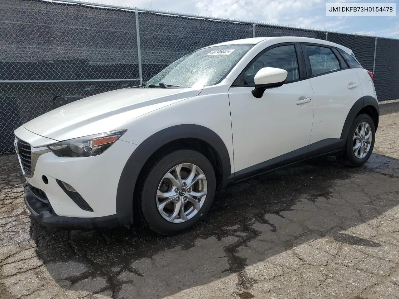 2017 Mazda Cx-3 Sport VIN: JM1DKFB73H0154478 Lot: 56746645