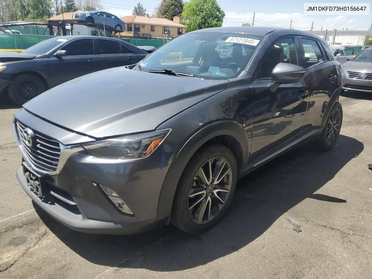 2017 Mazda Cx-3 Grand Touring VIN: JM1DKFD73H0156647 Lot: 57127845