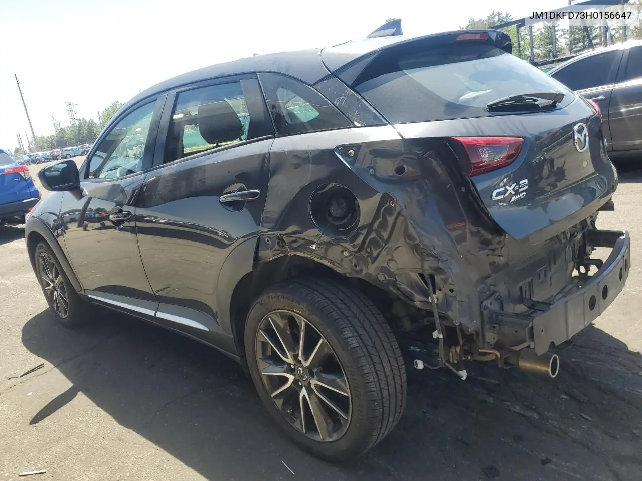 2017 Mazda Cx-3 Grand Touring VIN: JM1DKFD73H0156647 Lot: 57127845
