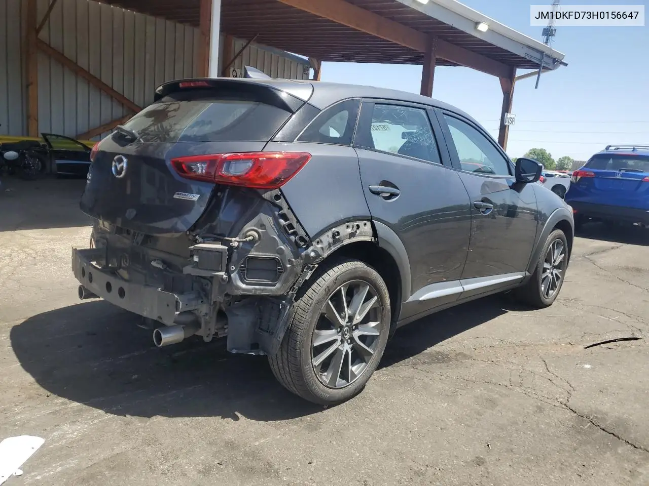 2017 Mazda Cx-3 Grand Touring VIN: JM1DKFD73H0156647 Lot: 57127845