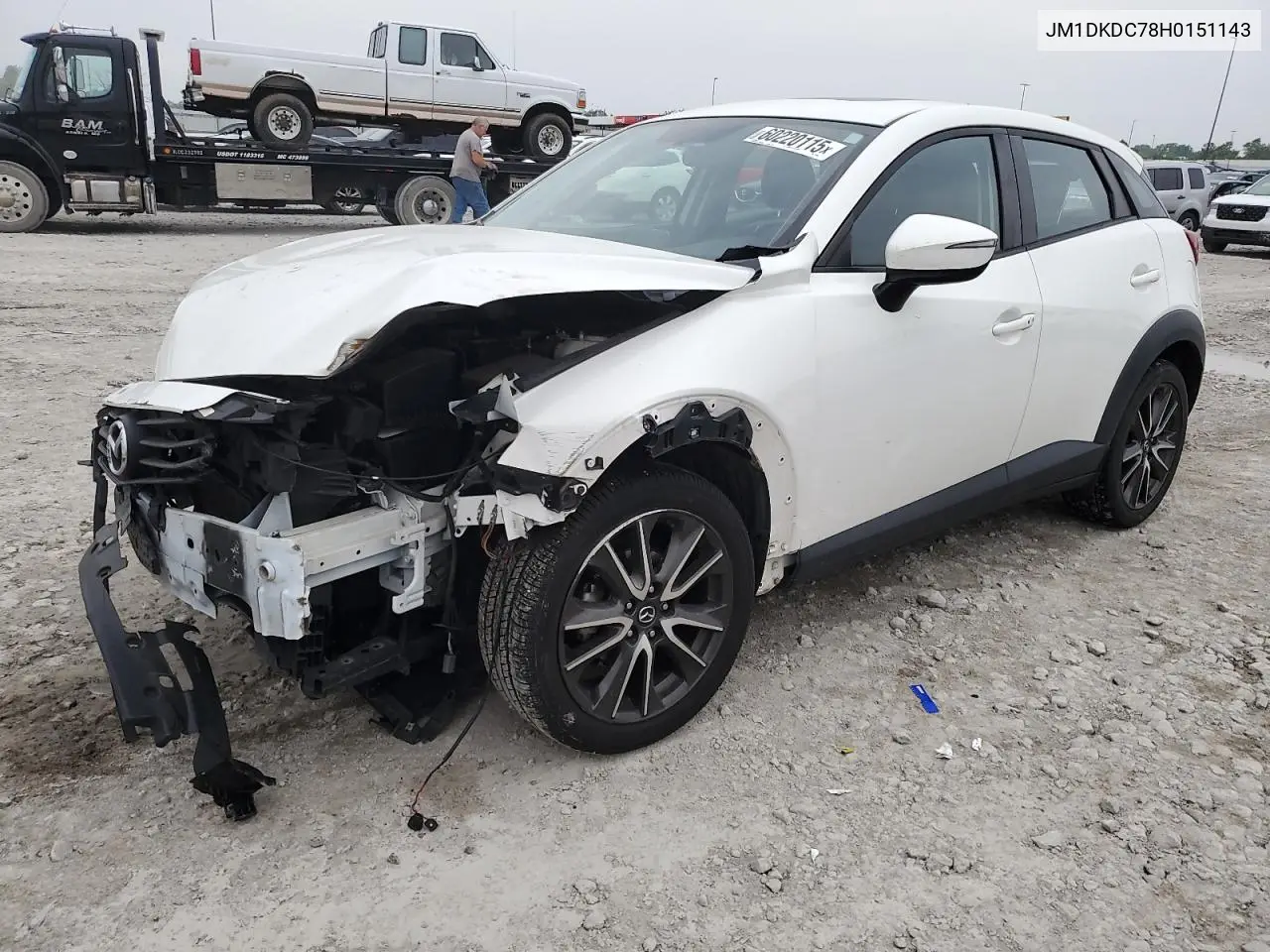 2017 Mazda Cx-3 Touring VIN: JM1DKDC78H0151143 Lot: 60220115
