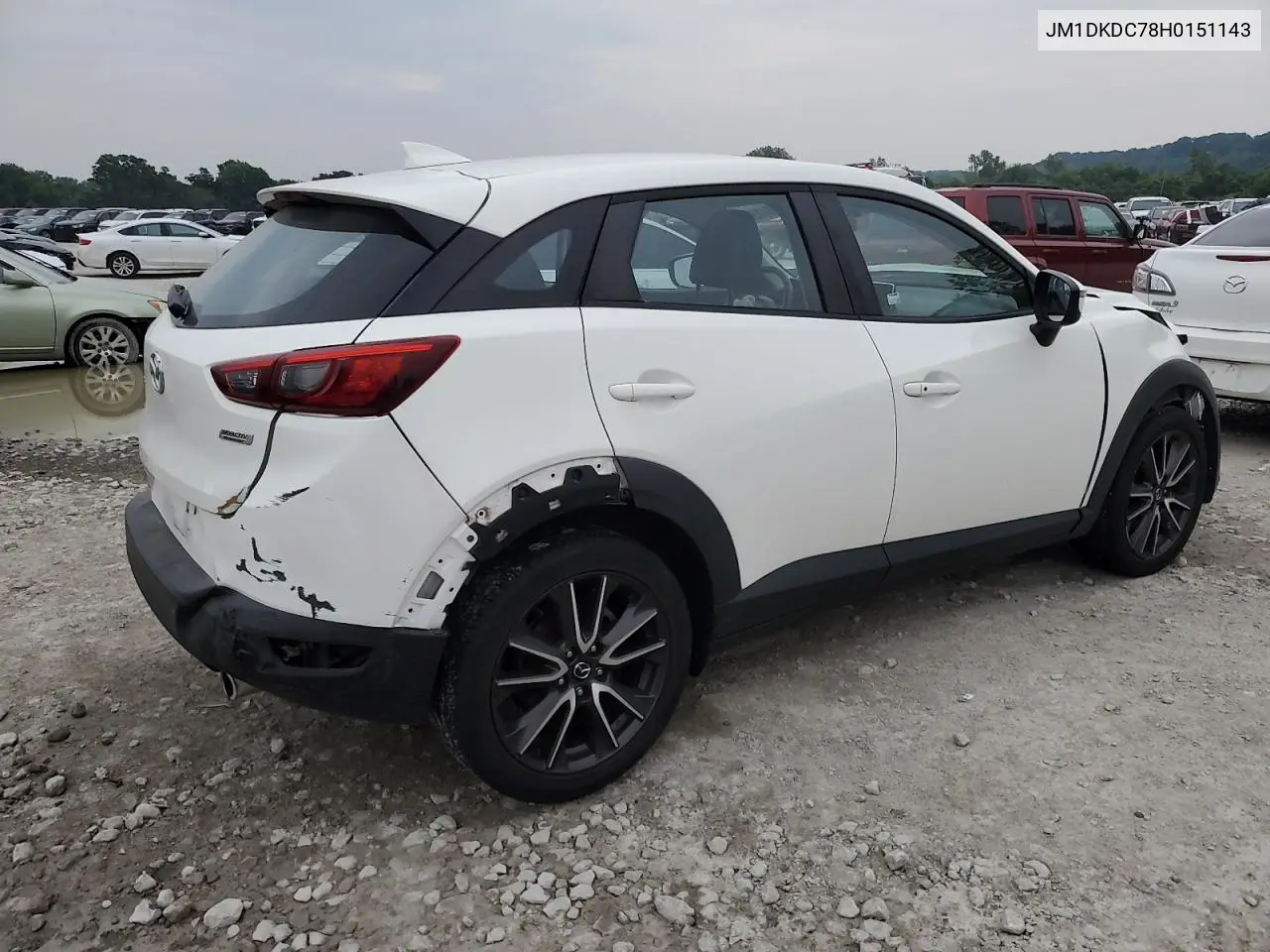 2017 Mazda Cx-3 Touring VIN: JM1DKDC78H0151143 Lot: 60220115