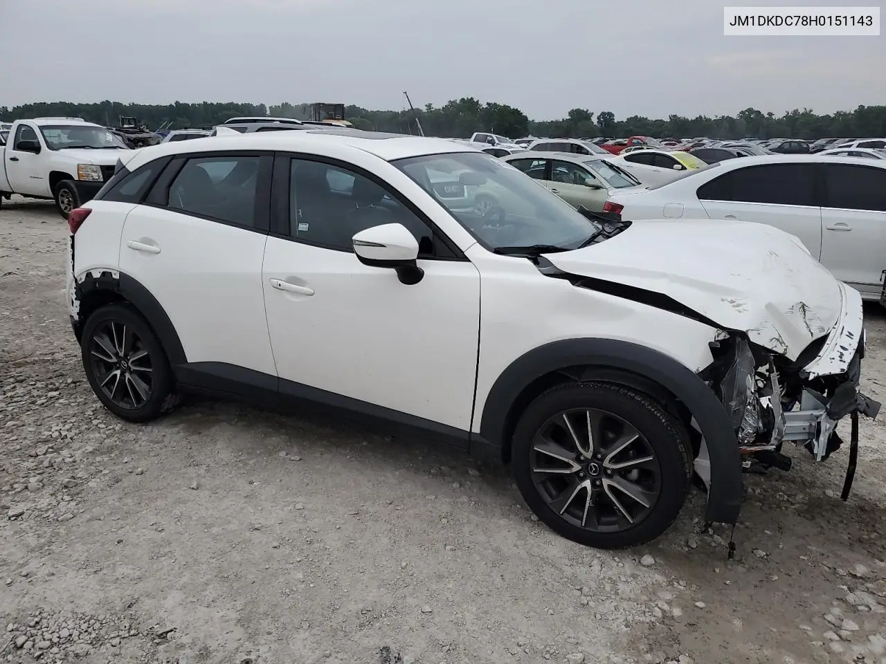 2017 Mazda Cx-3 Touring VIN: JM1DKDC78H0151143 Lot: 60220115