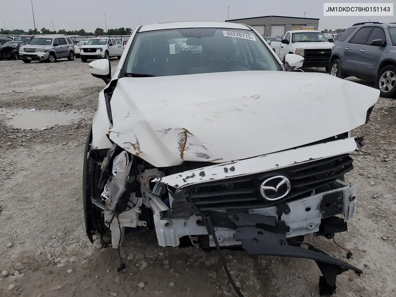 2017 Mazda Cx-3 Touring VIN: JM1DKDC78H0151143 Lot: 60220115
