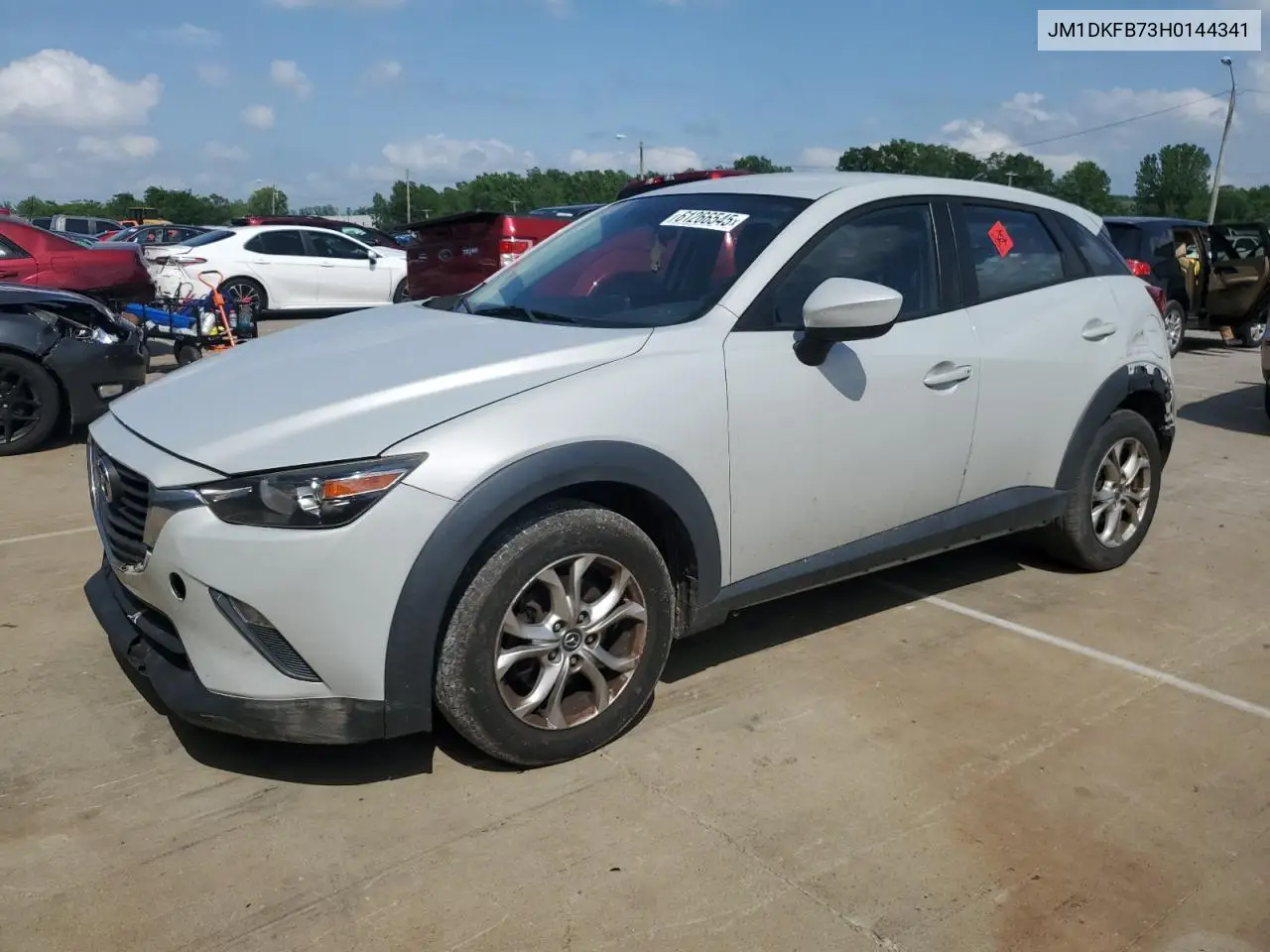 2017 Mazda Cx-3 Sport VIN: JM1DKFB73H0144341 Lot: 61266545
